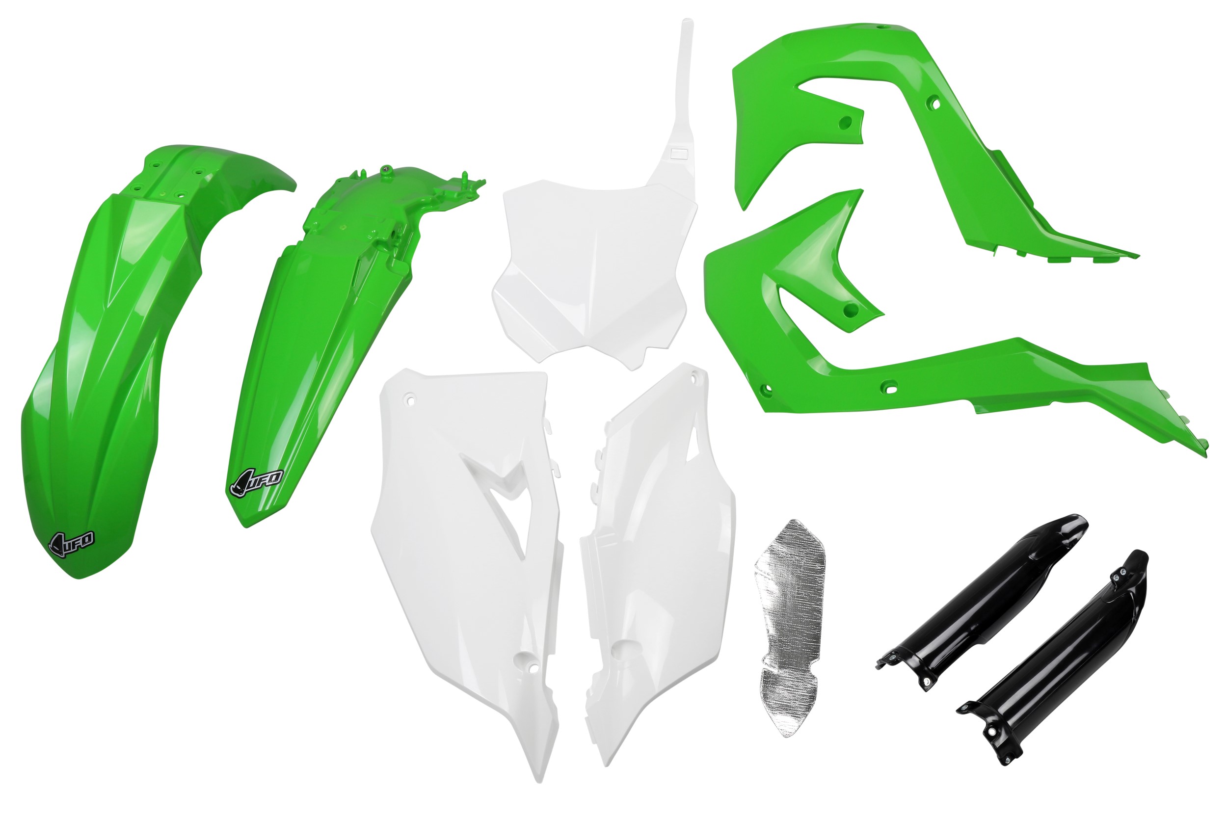 Kit déco Kawasaki KXF 450 2019 2023 Kit plastique complet avec protège-fourches