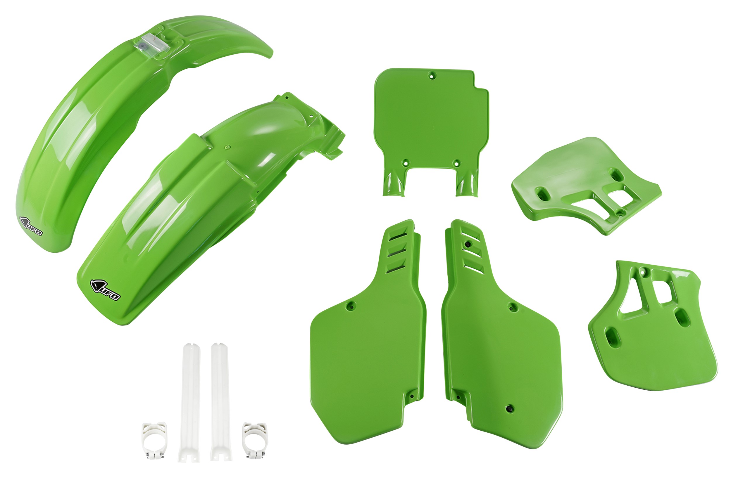 Kit déco Kawasaki KX 500 1989 1992 Kit plastique complet avec protège-fourches