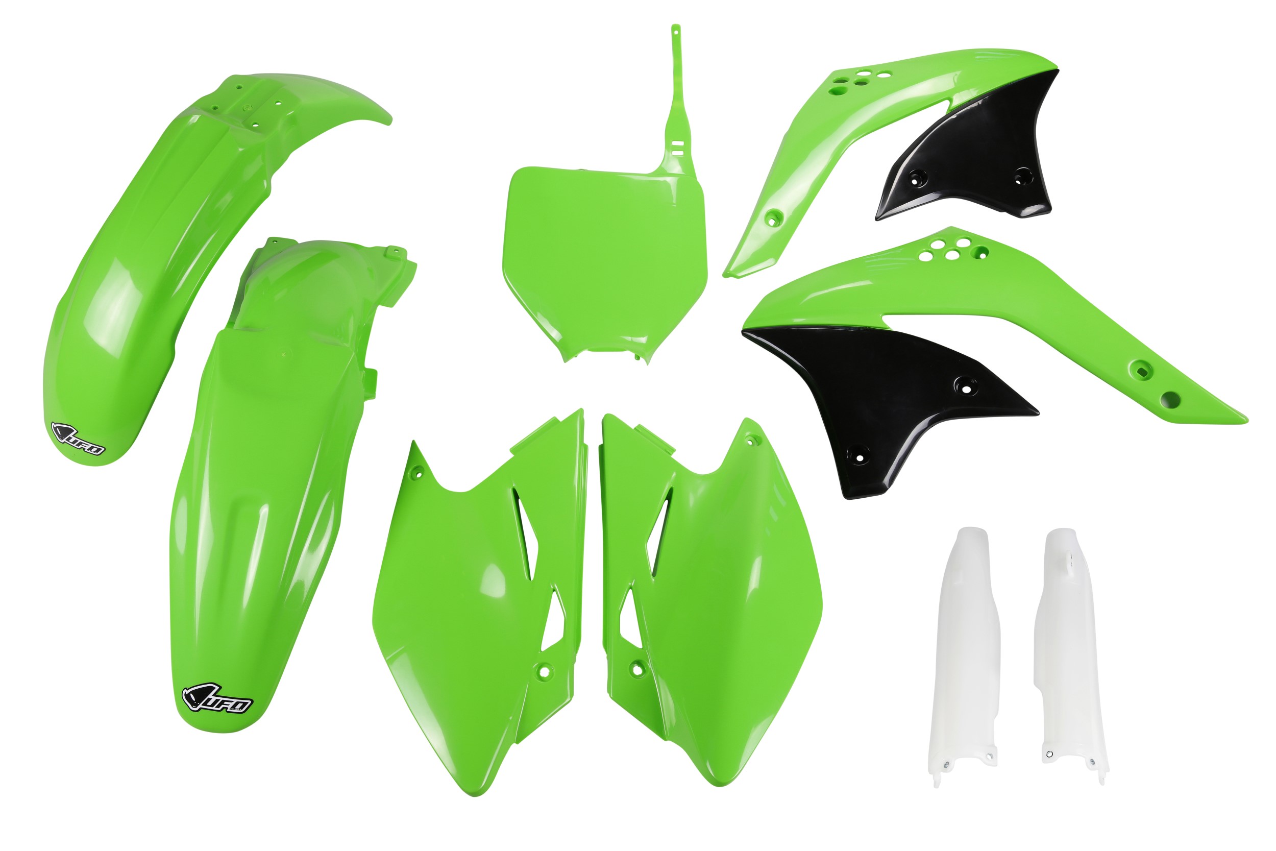Kit déco Kawasaki KXF 450 2007 2007 Kit plastique complet avec protège-fourches