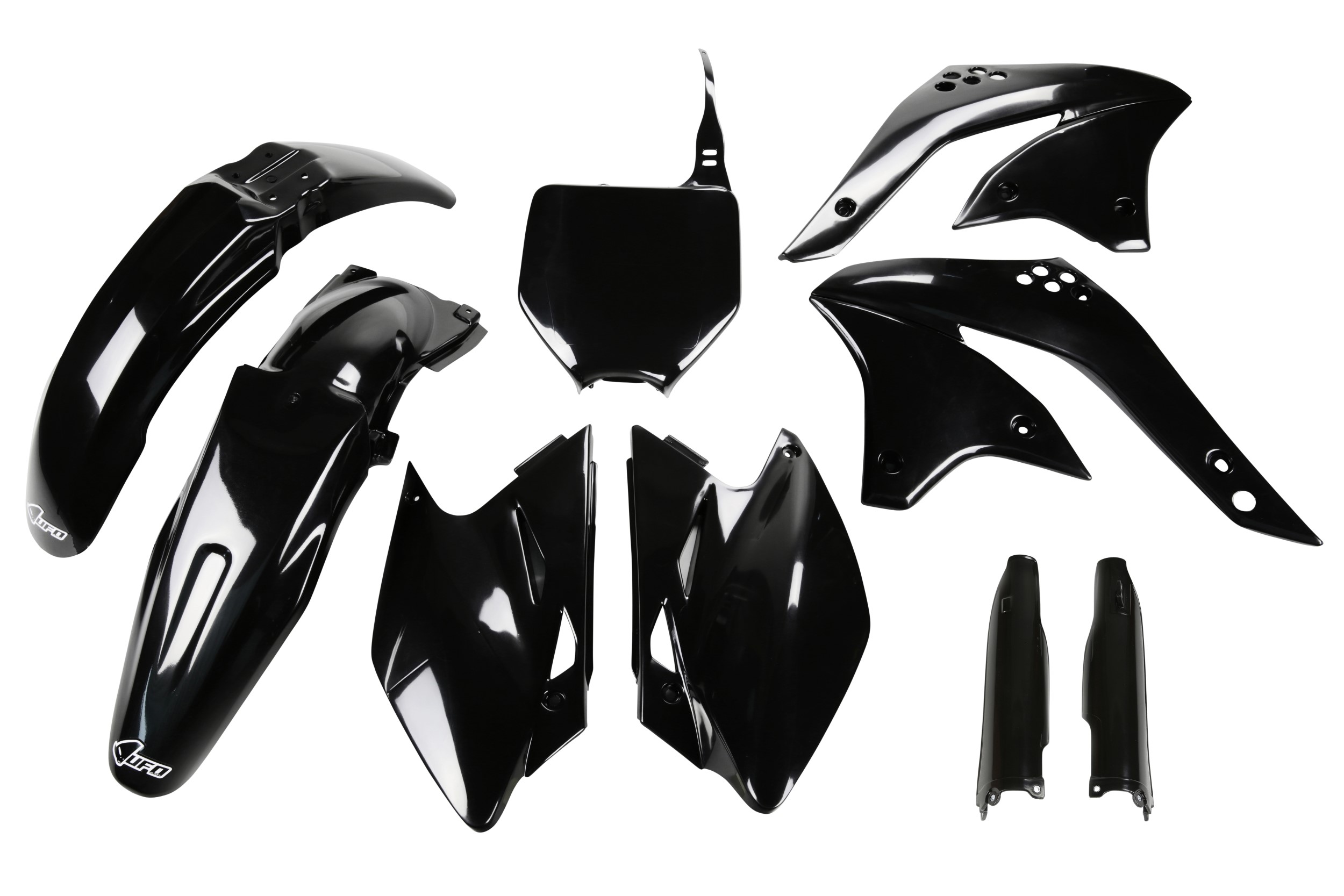 Kit déco Kawasaki KXF 450 2008 2008 Kit plastique complet avec protège-fourches