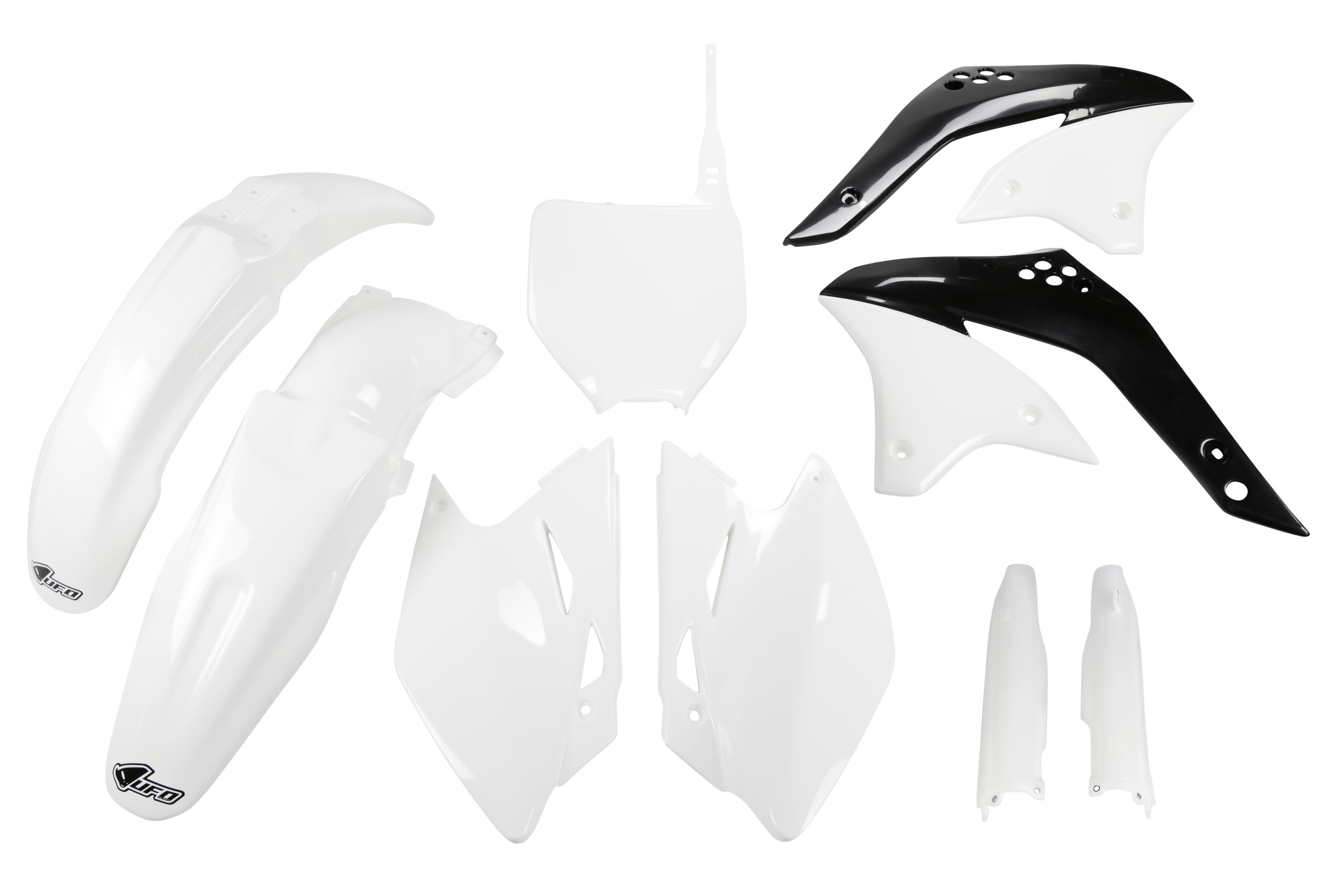 Kit déco Kawasaki KXF 450 2008 2008 Kit plastique complet avec protège-fourches