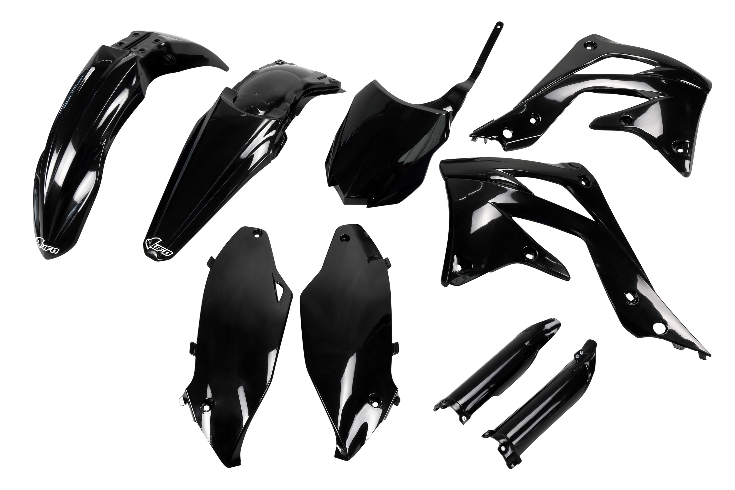 Kit déco Kawasaki KXF 450 2013 2015 Kit plastique complet avec protège-fourches