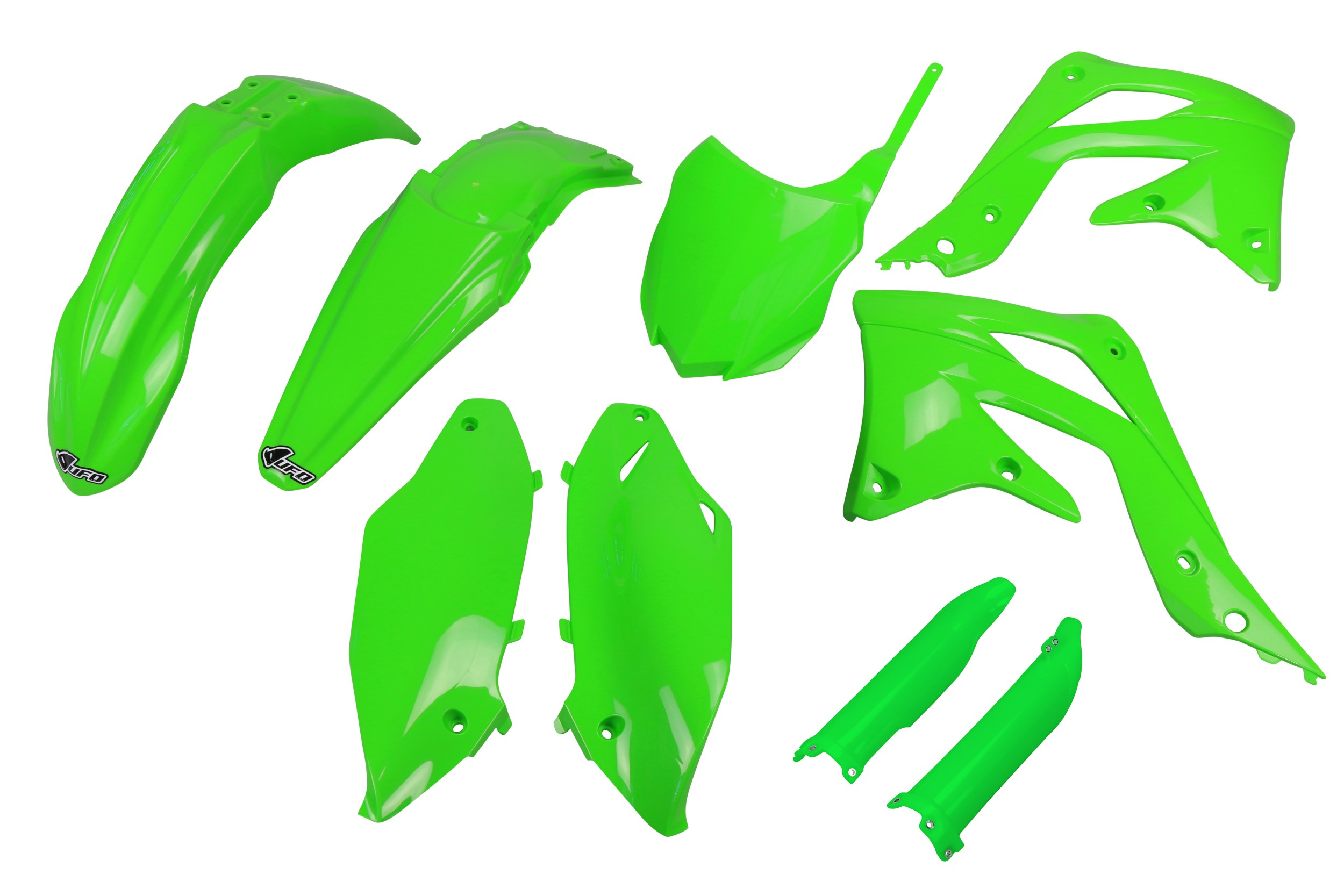 Kit déco Kawasaki KXF 450 2013 2015 Kit plastique complet avec protège-fourches
