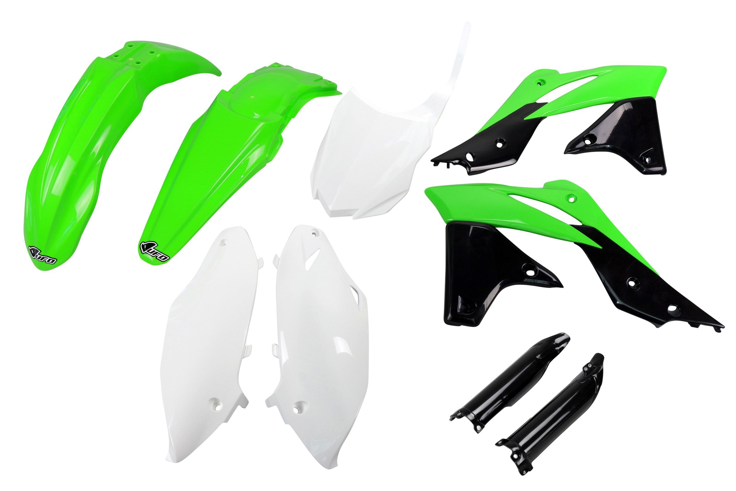 Kit déco Kawasaki KXF 250 2013 2016 Kit plastique complet avec protège-fourches