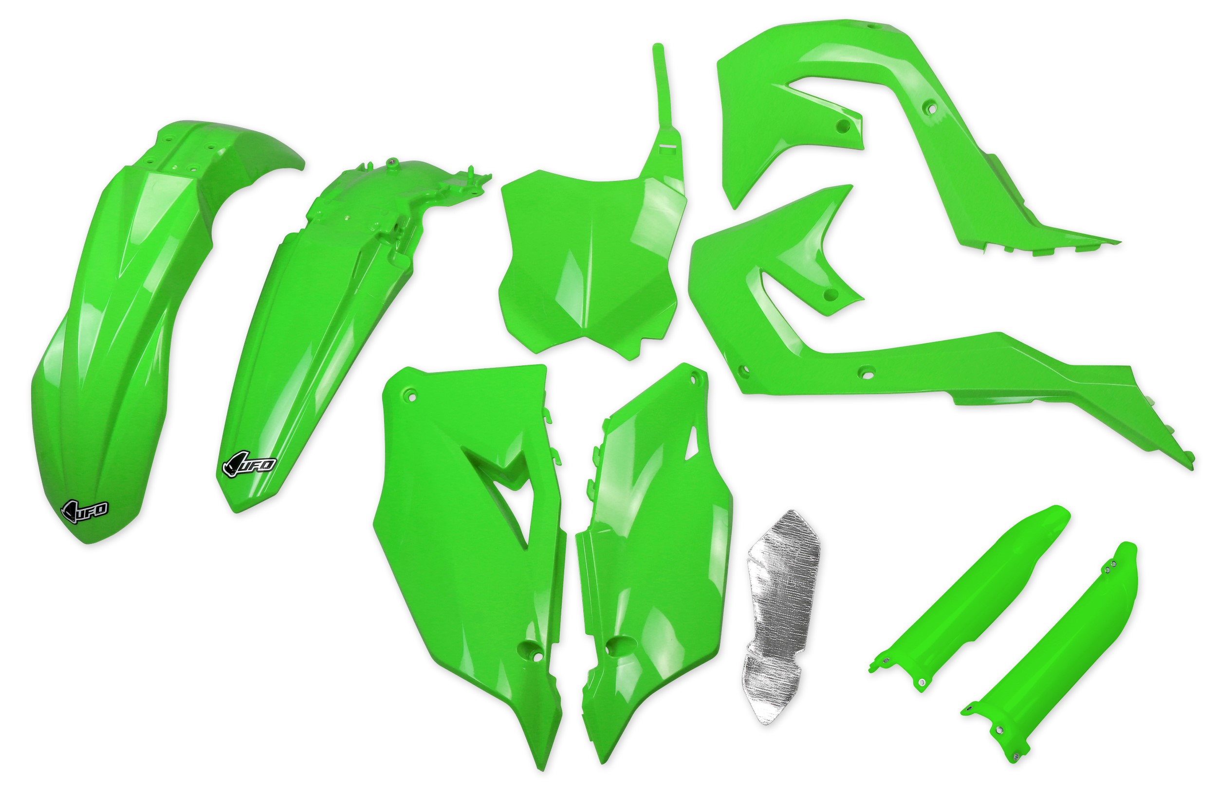 Kit déco Kawasaki KXF 250 2021 2024 Kit plastique complet avec protège-fourches
