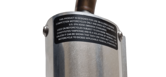 Kit déco Sticker WARNING SHORTY FMF