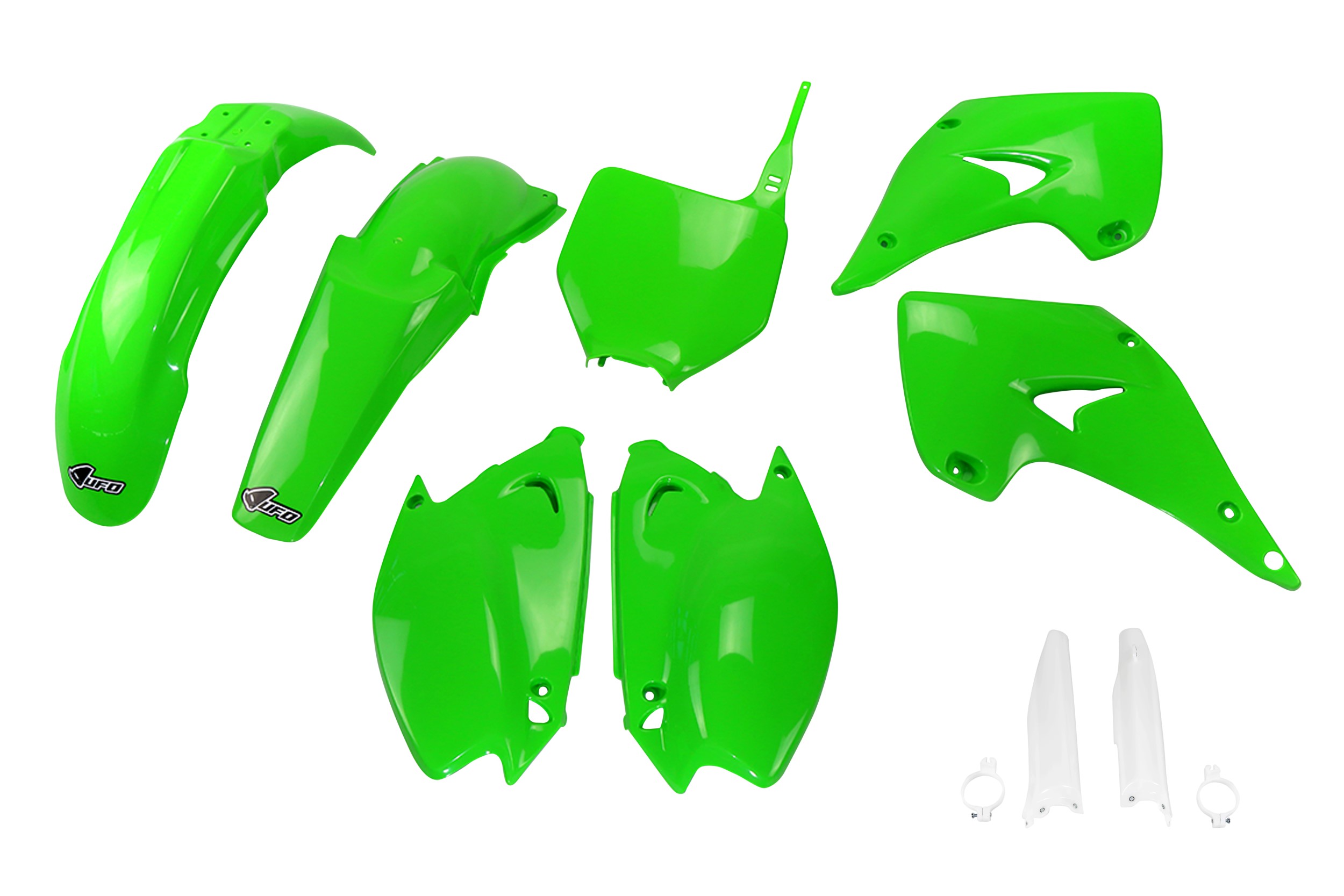 Kit déco Kawasaki KX 250 2004 2008 Kit plastique complet avec protège-fourches