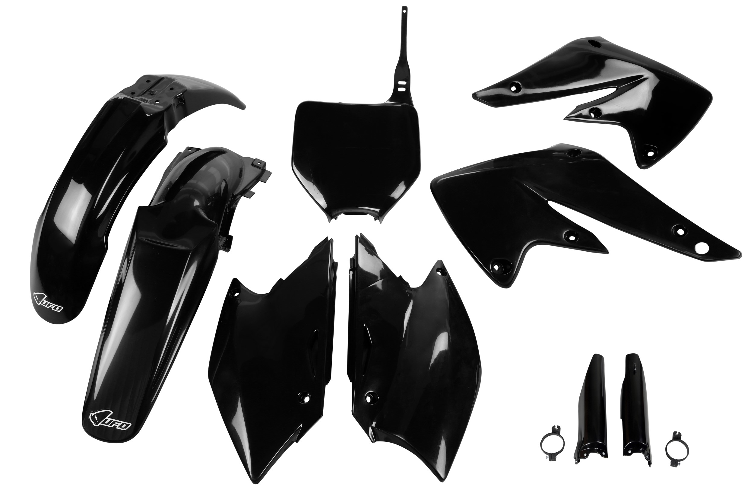 Kawasaki KXF 250 2004 2005 Kit plastique complet avec protège-fourches