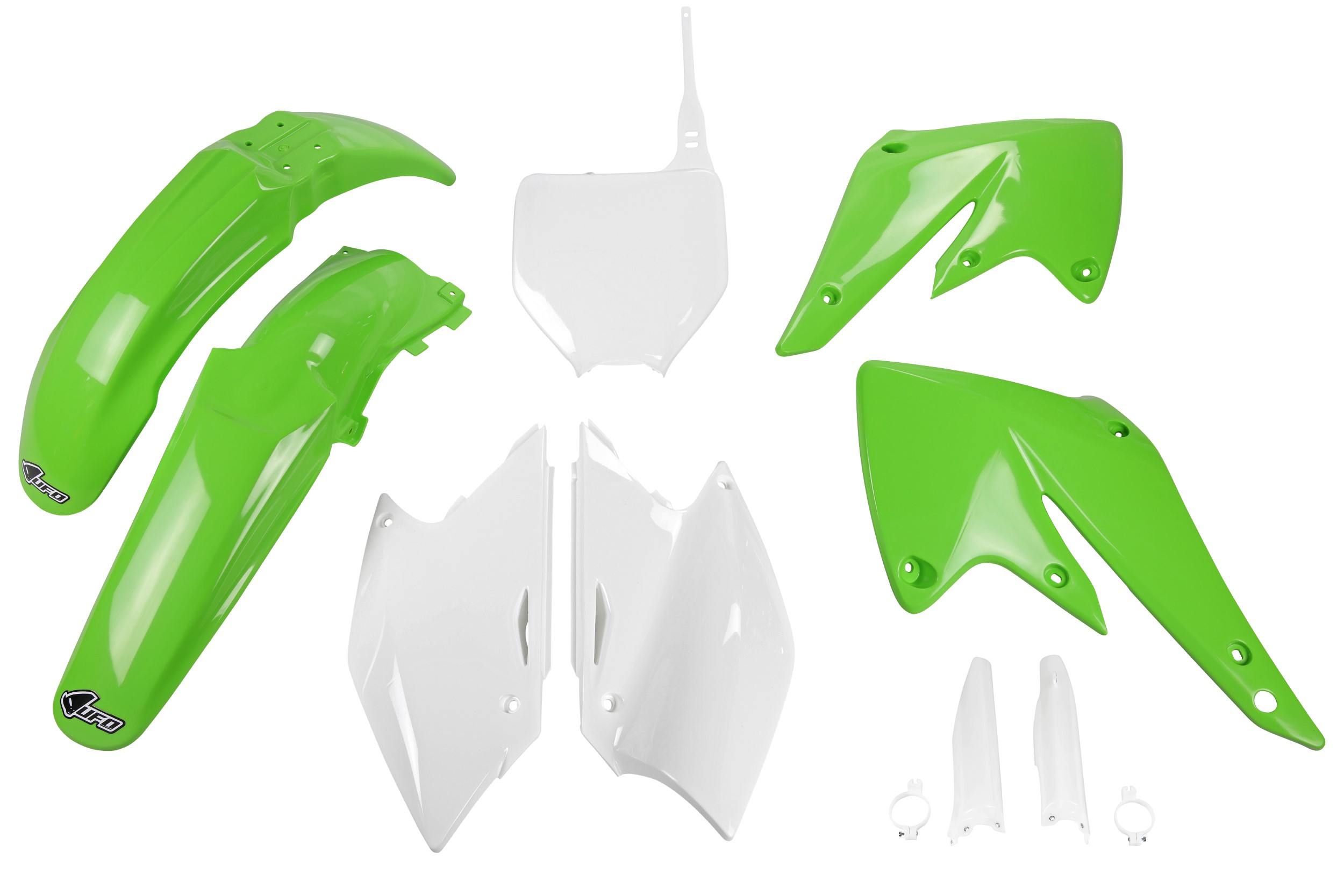 Kit déco Kawasaki KXF 250 2004 2005 Kit plastique complet avec protège-fourches