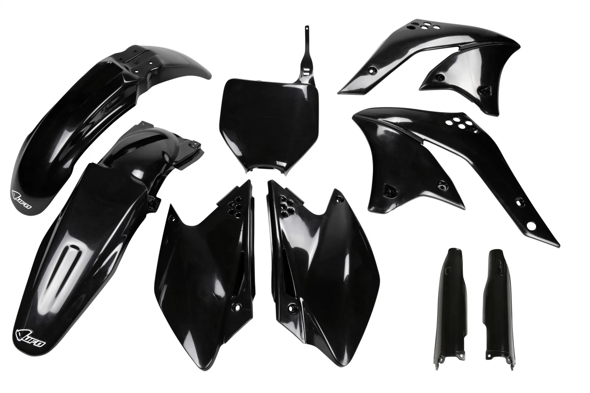 Kawasaki KXF 250 2007 2007 Kit plastique complet avec protège-fourches