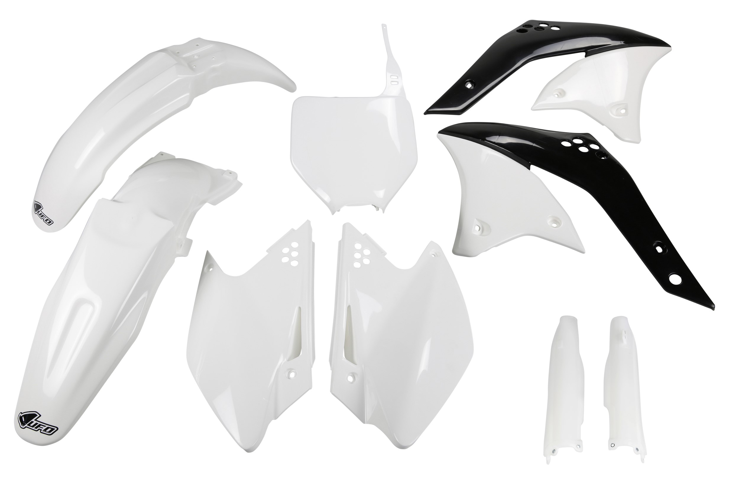 Kit déco Kawasaki KXF 250 2007 2007 Kit plastique complet avec protège-fourches