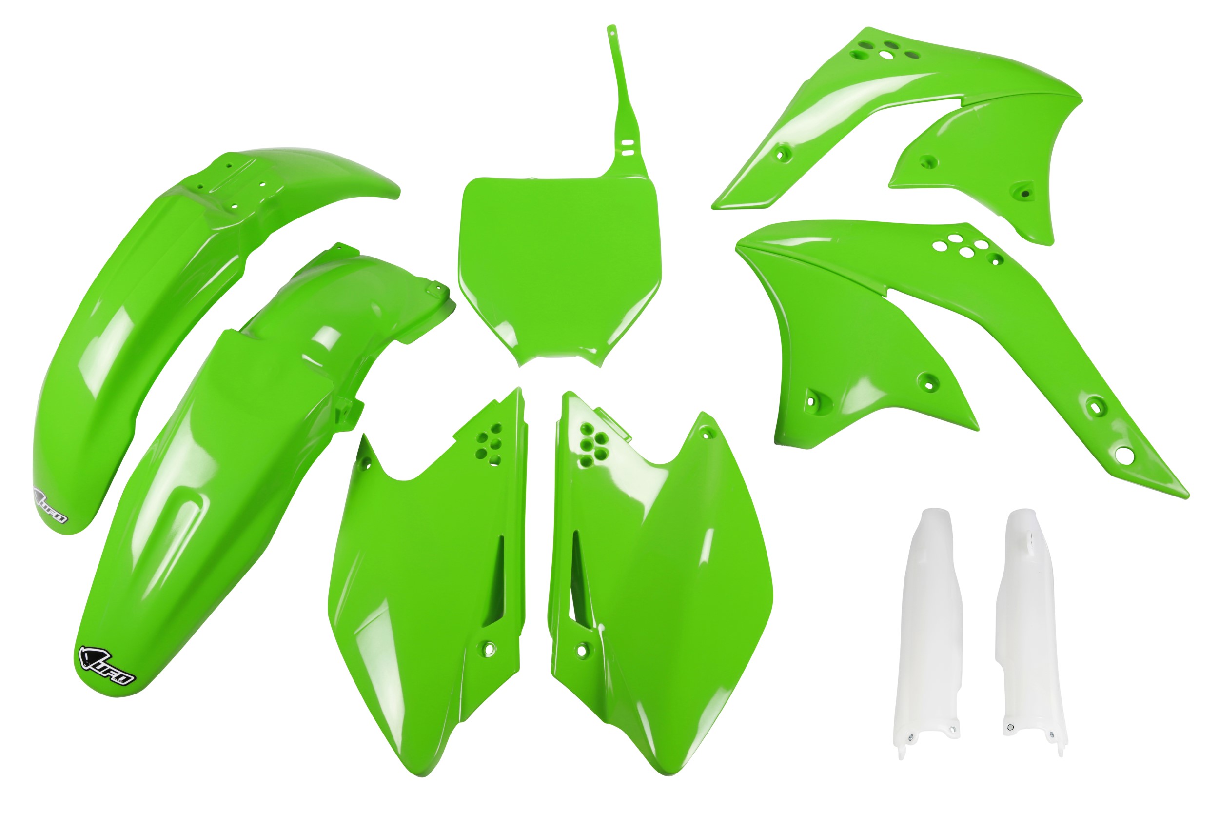 Kit déco Kawasaki KXF 250 2008 2008 Kit plastique complet avec protège-fourches