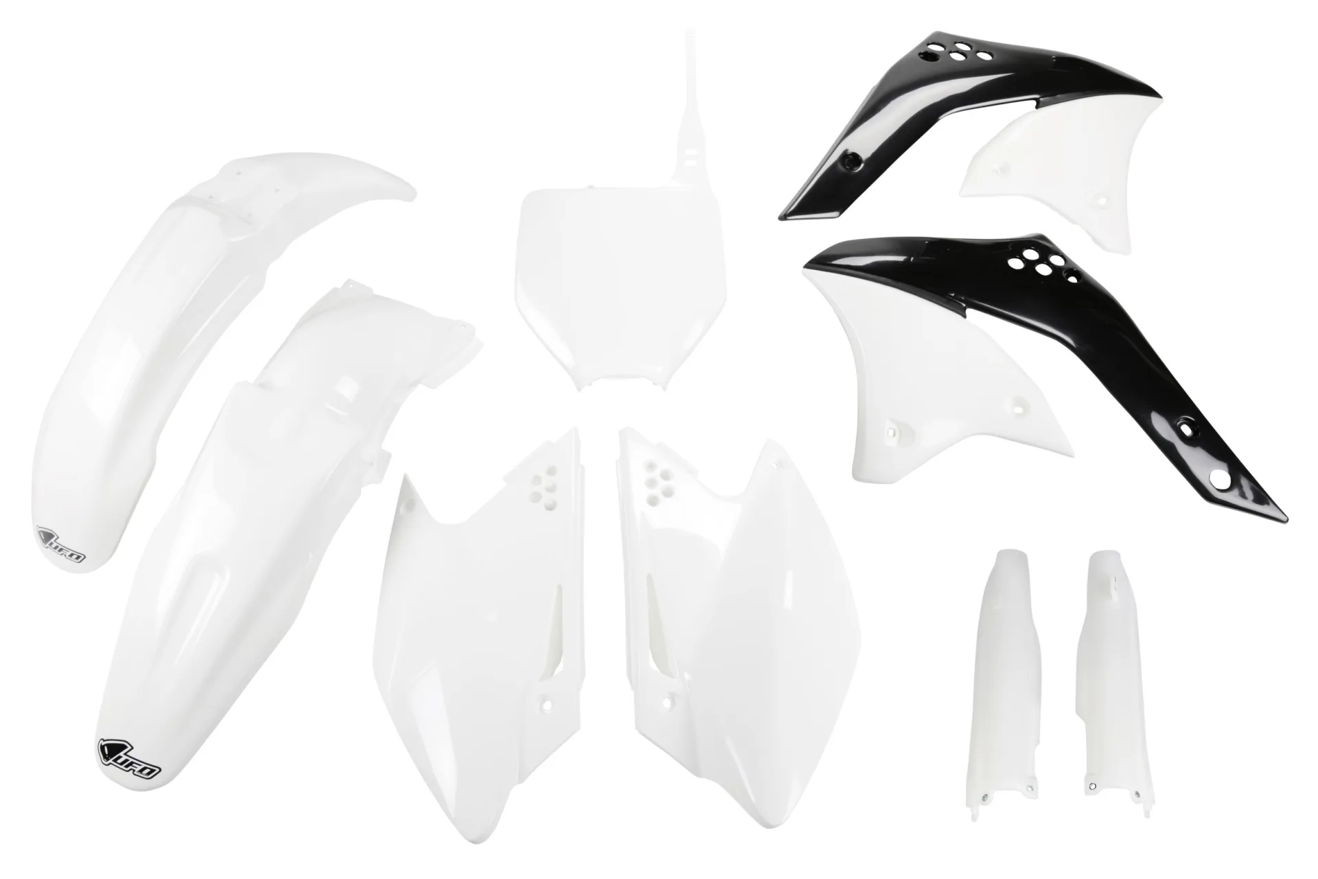 Kit déco Kawasaki KXF 250 2008 2008 Kit plastique complet avec protège-fourches