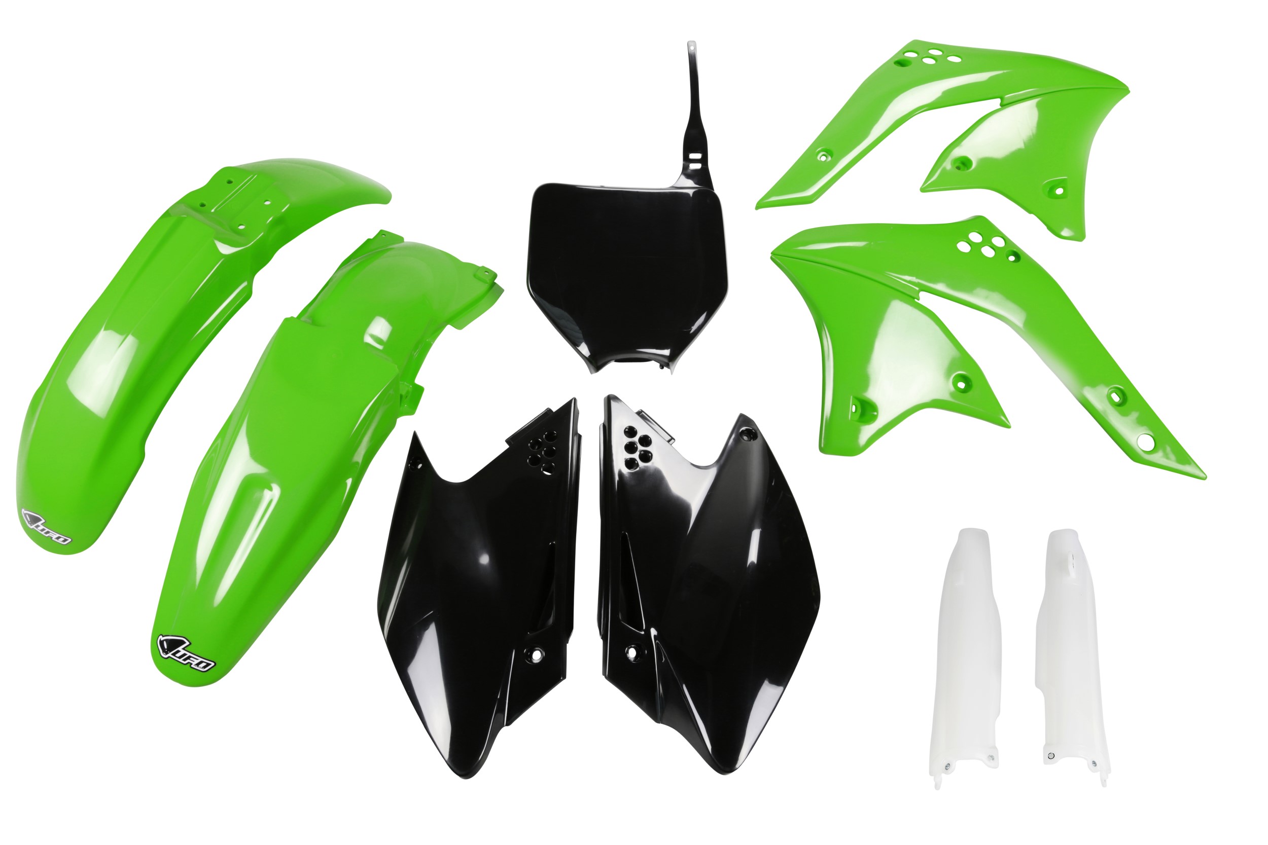 Kit déco Kawasaki KXF 250 2008 2008 Kit plastique complet avec protège-fourches