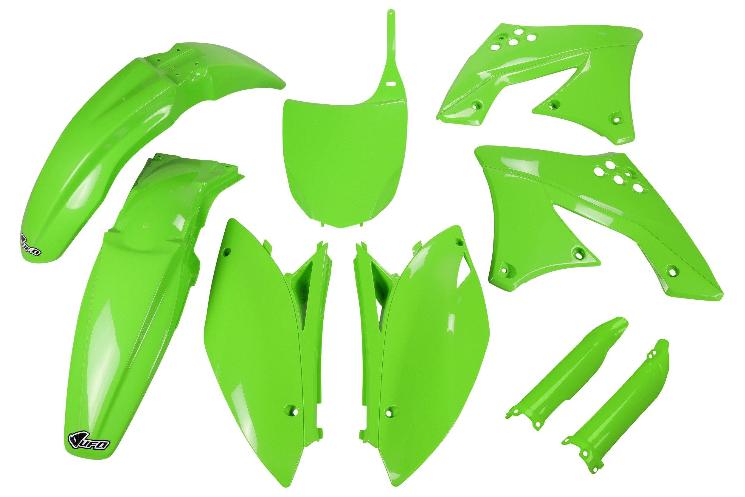Kit déco Kawasaki KXF 250 2009 2012 Kit plastique complet avec protège-fourches