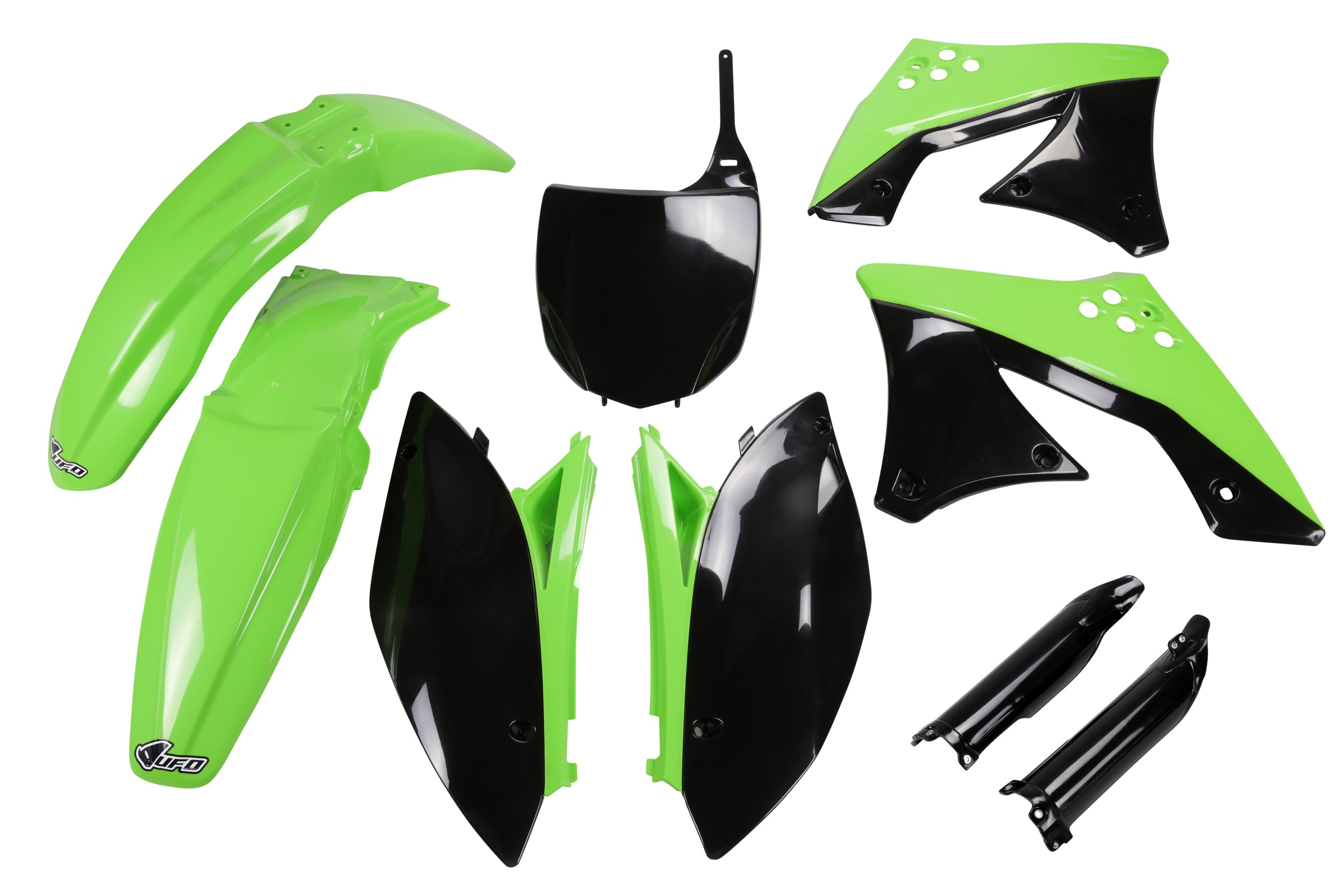 Kit déco Kawasaki KXF 250 2009 2012 Kit plastique complet avec protège-fourches