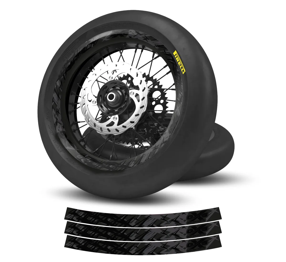 Kit déco Kit Déco de jantes SM Arrow V6