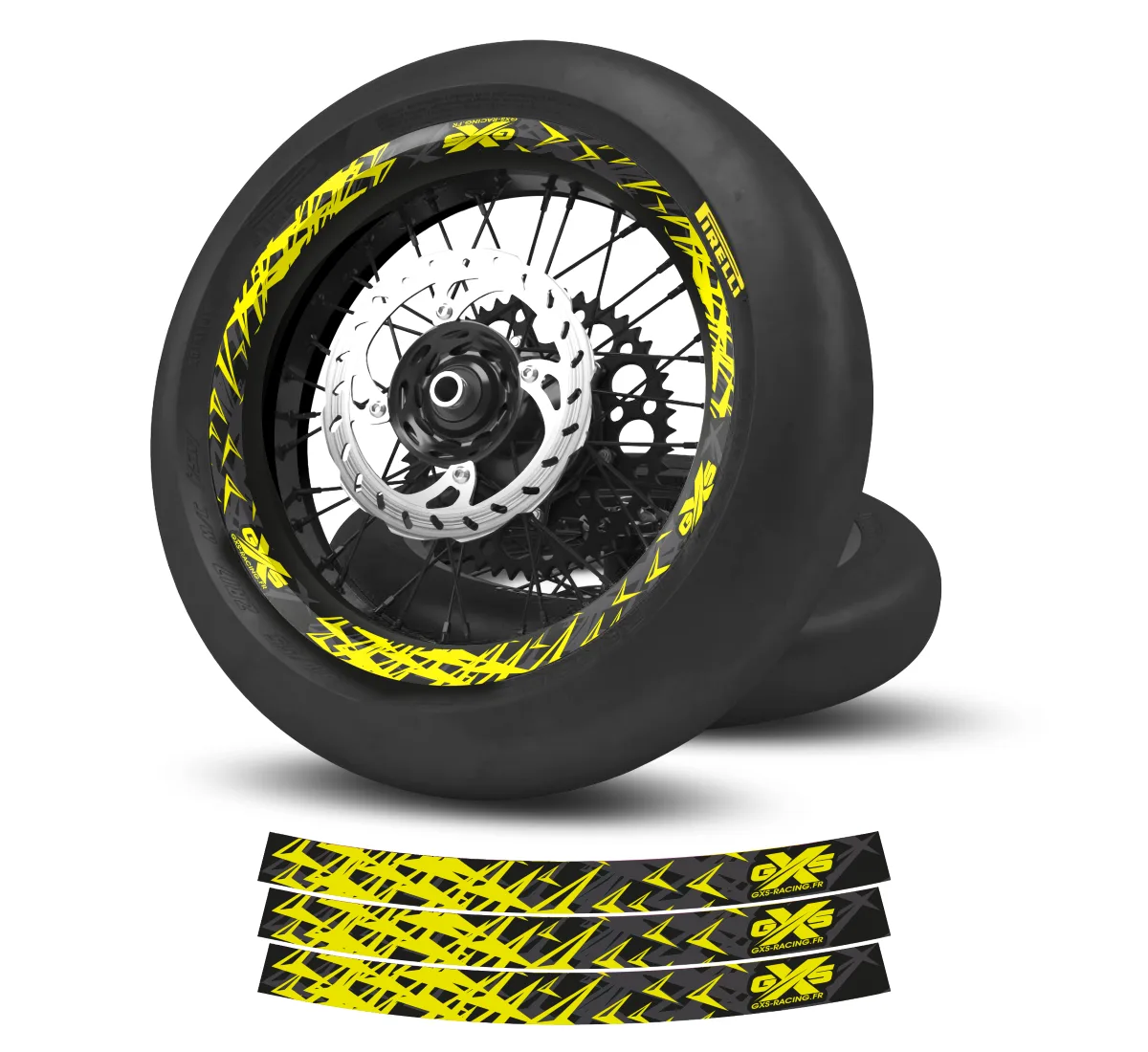 Kit déco Kit Déco de jantes SM Arrow V6