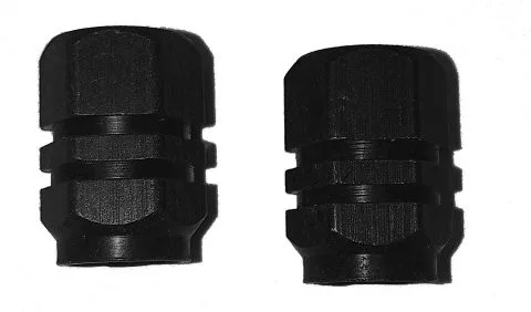 Kit déco Bouchon de valve NOIR