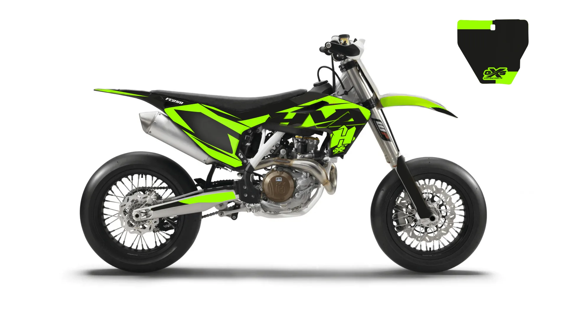 Kit déco Kit déco HUSQVARNA TC FC FS 2016-2018 NEON