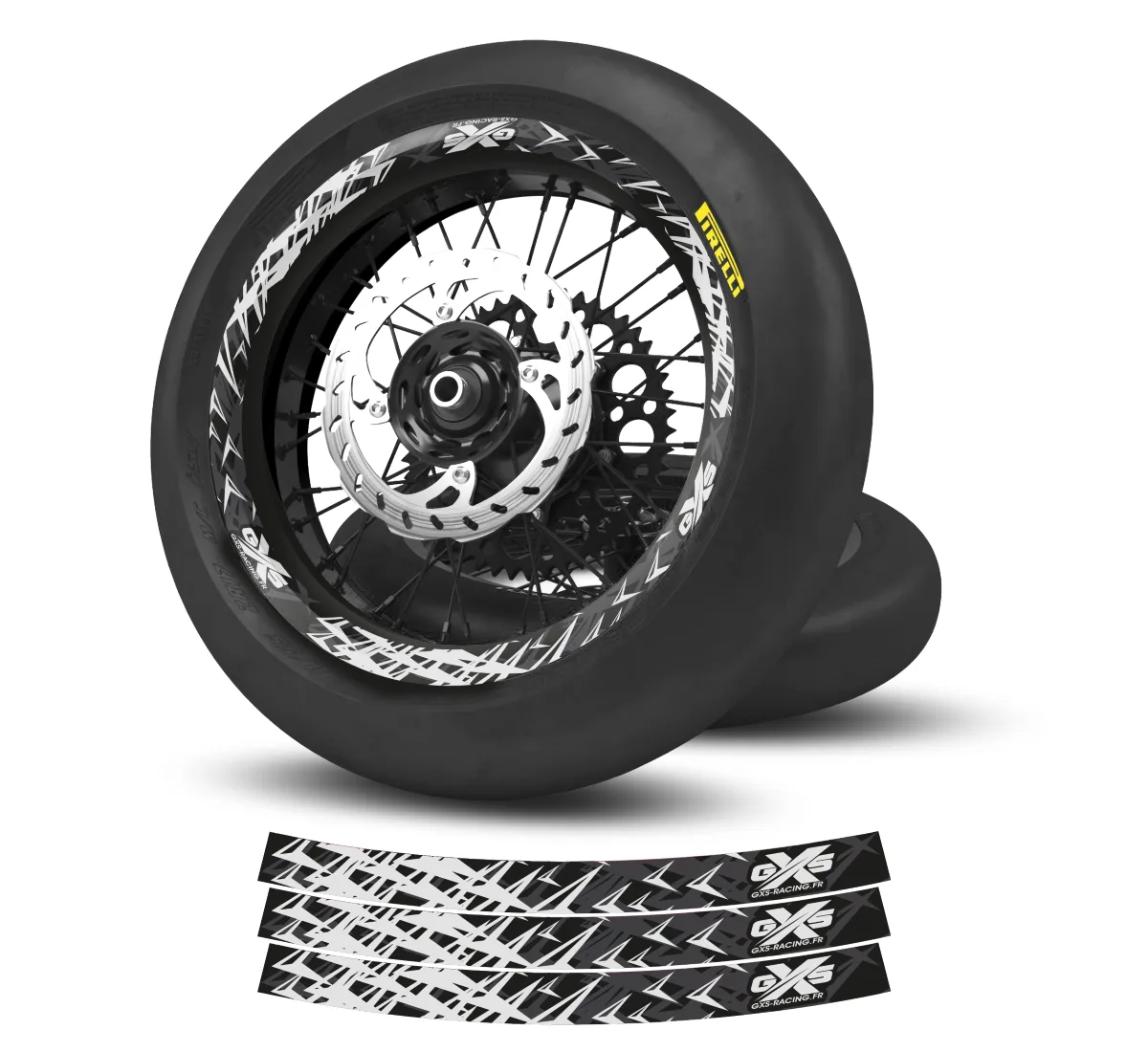 Kit déco Kit Déco de jantes SM Arrow V6