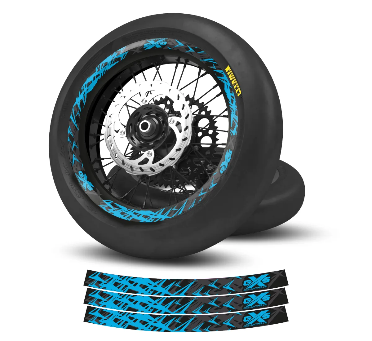 SM Arrow V6 Rim Decal Kit