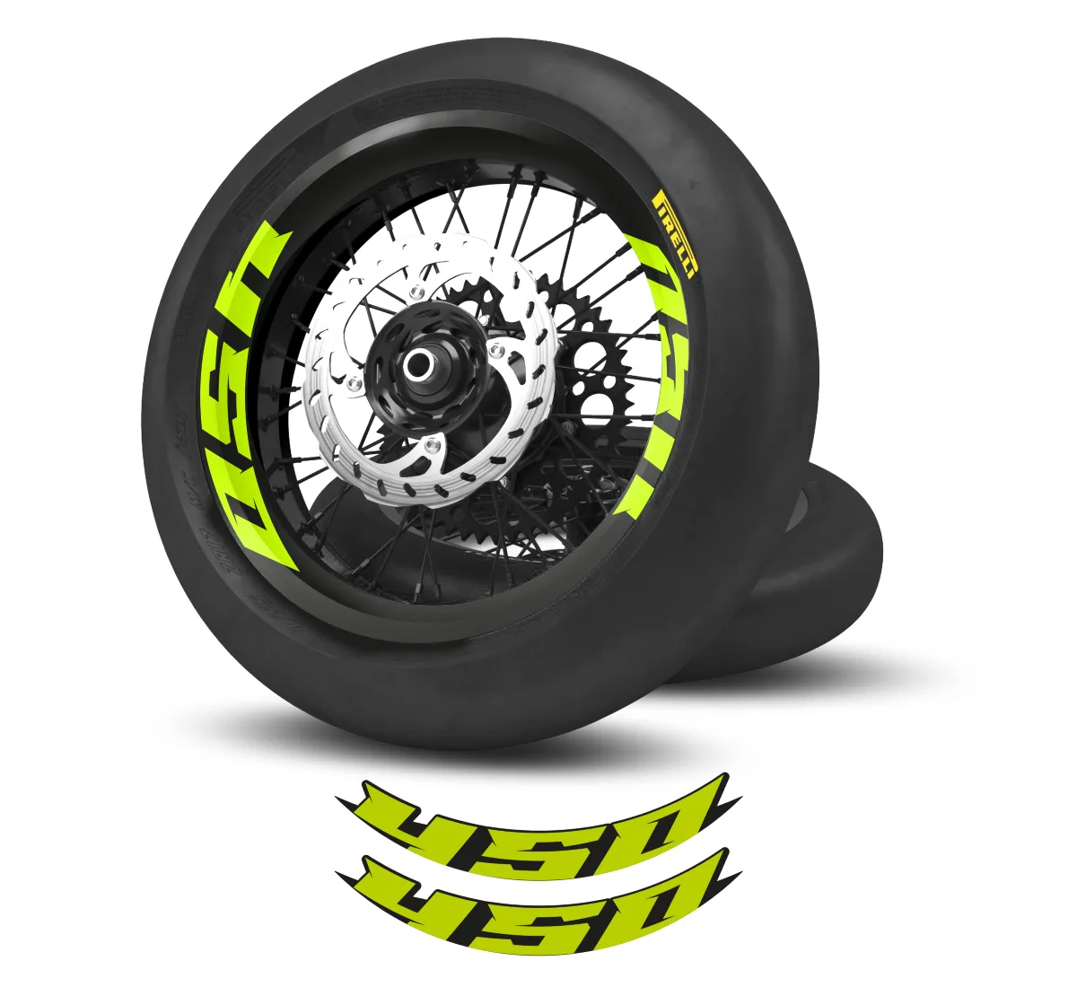 Kit déco Kit DEMI-Jantes 450 SUPERMOT