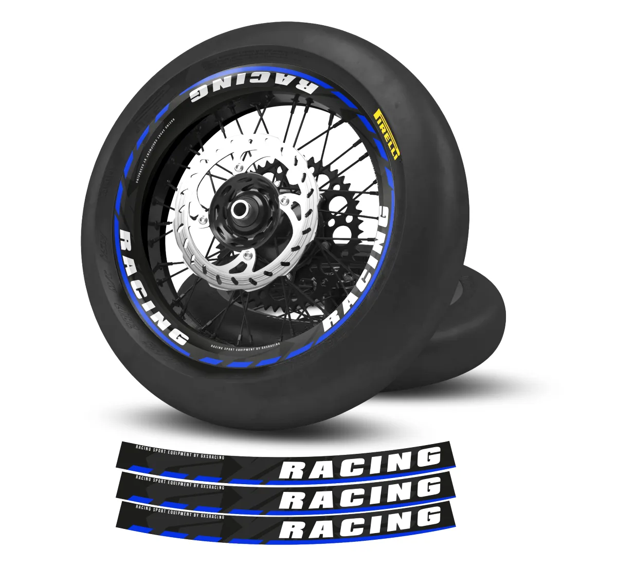 Soft Racing V4 Rim Decal Kit