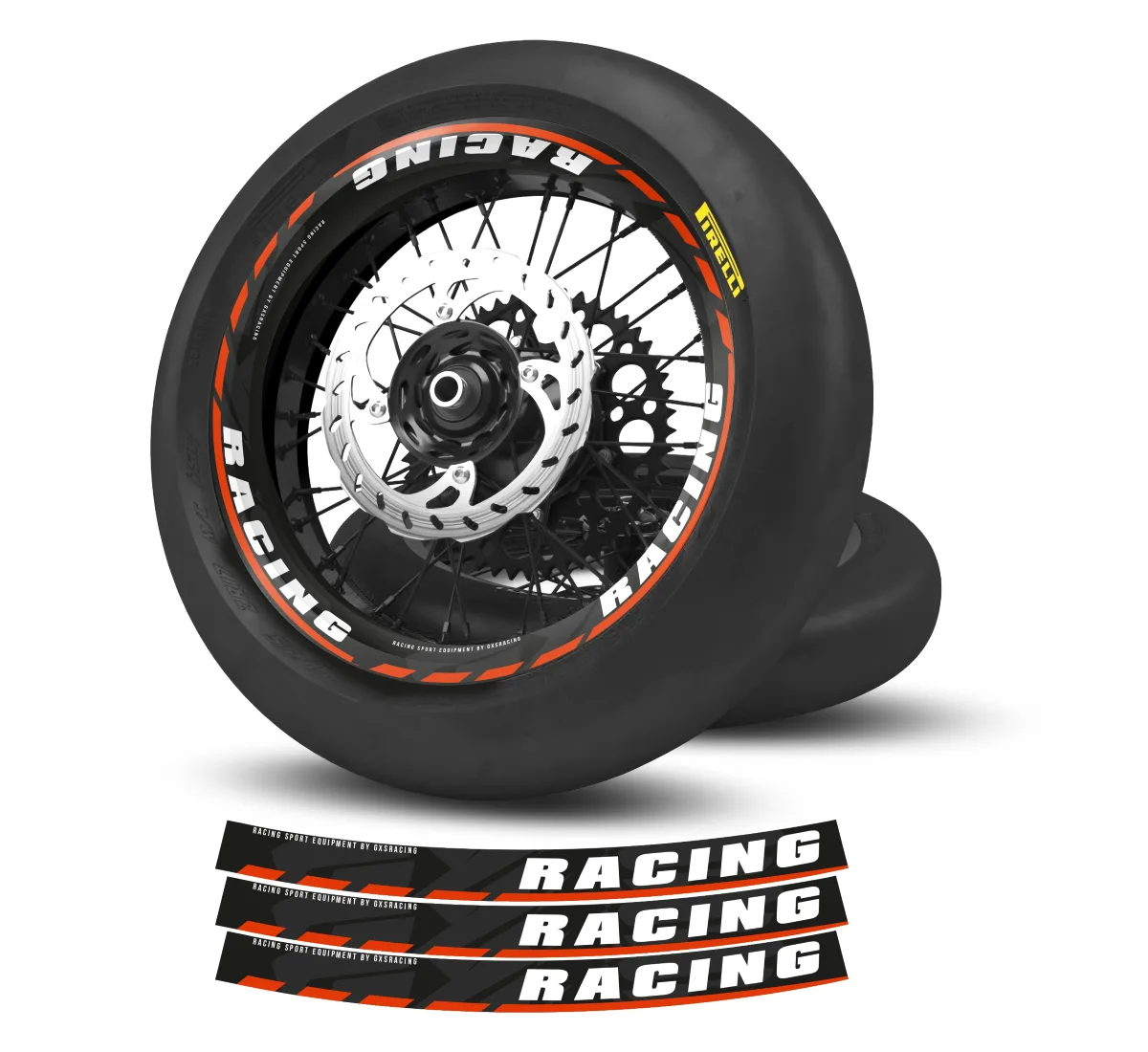 Soft Racing V4 Rim Decal Kit