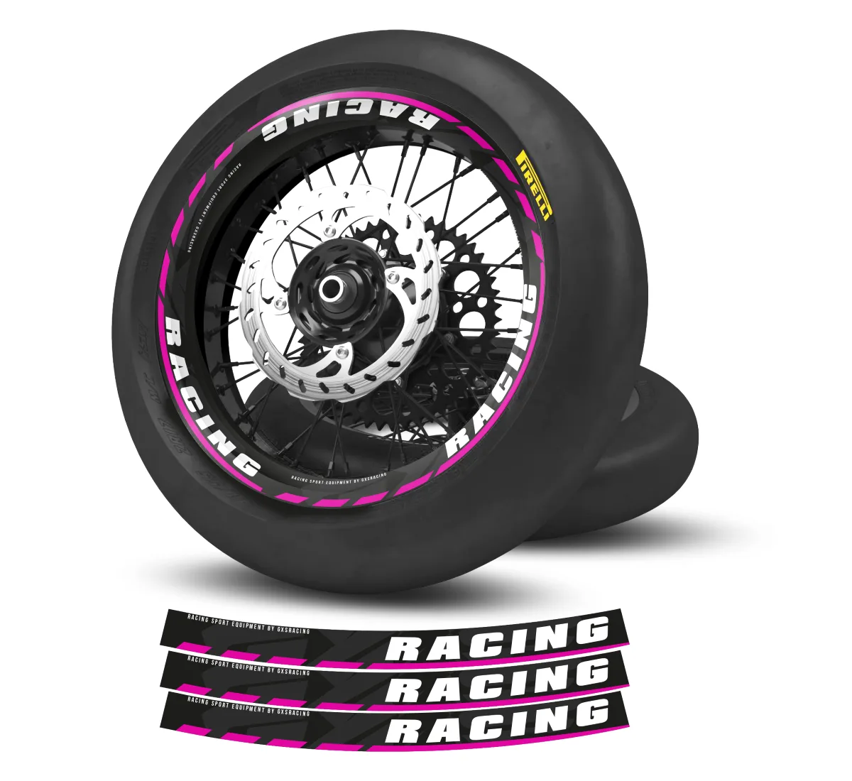 Soft Racing V4 Rim Decal Kit