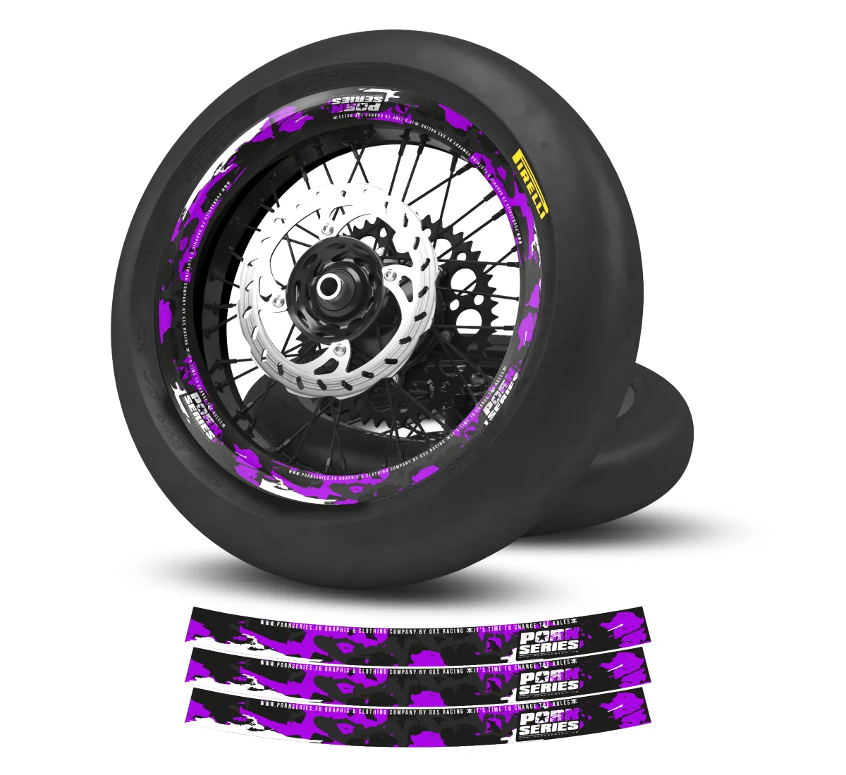Pornseries V3 Rim Decal Kit