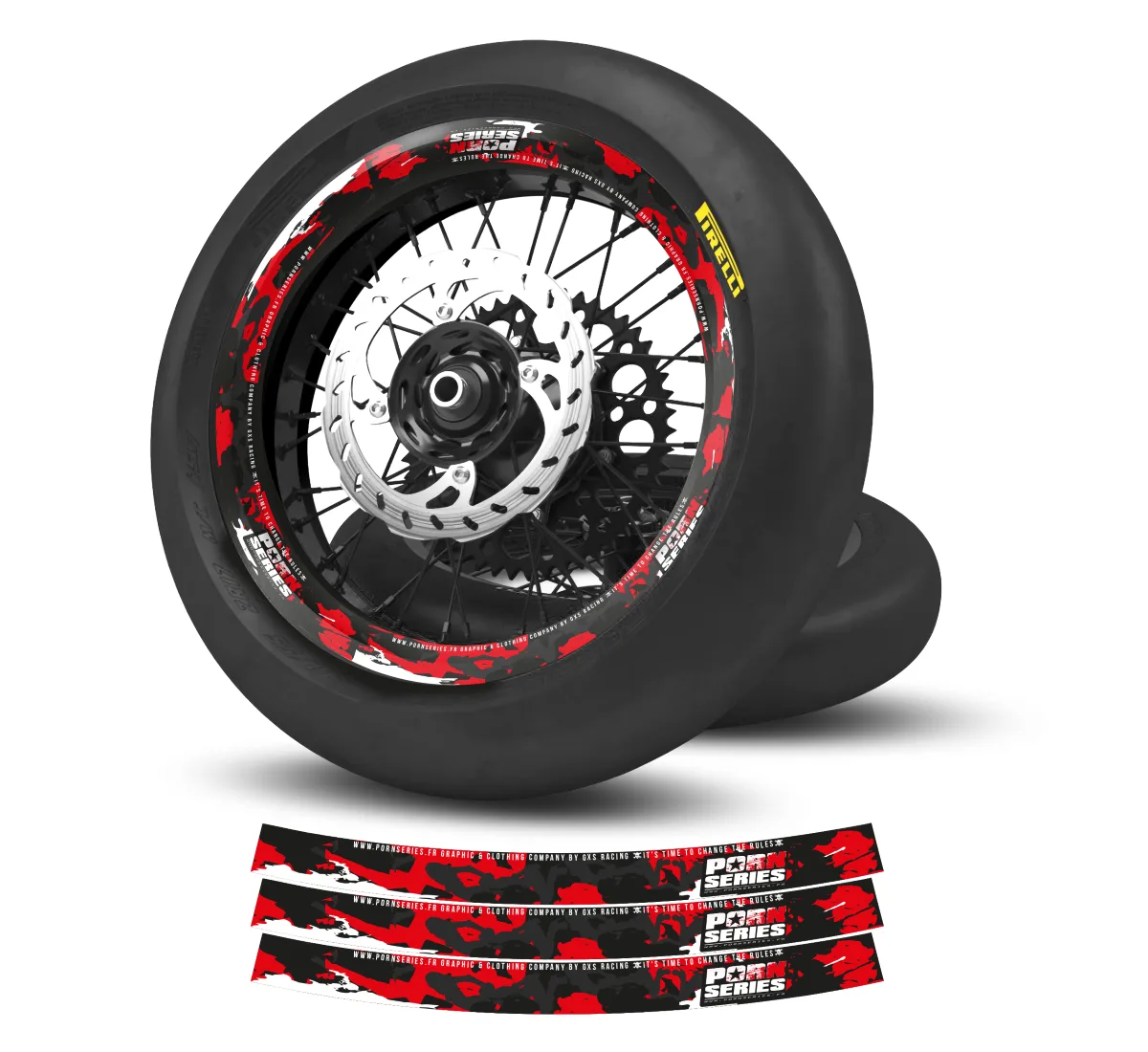 Pornseries V3 Rim Decal Kit
