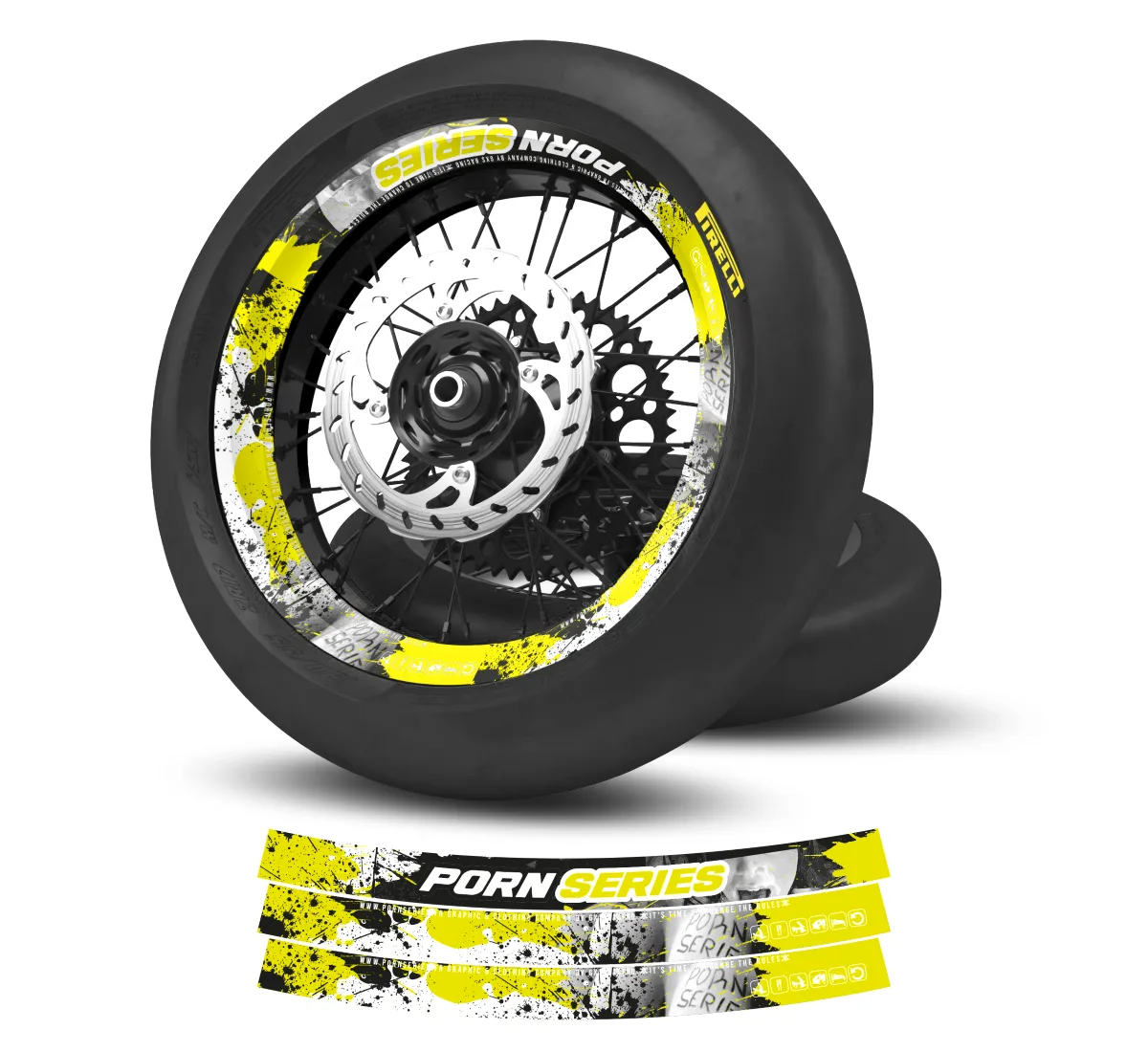 Pornseries V2 Rim Decal Kit