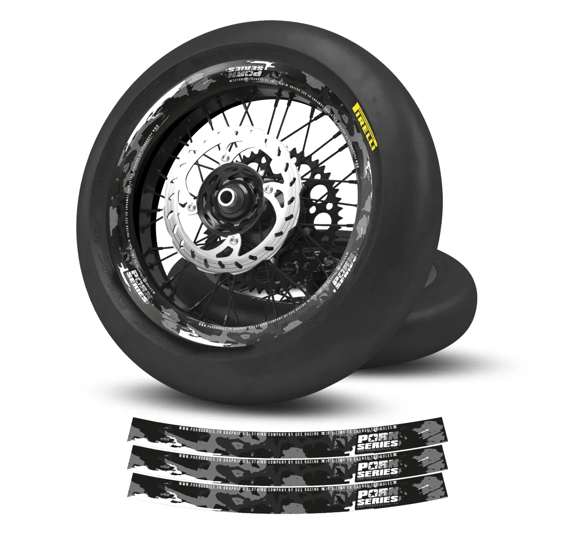 Pornseries V3 Rim Decal Kit