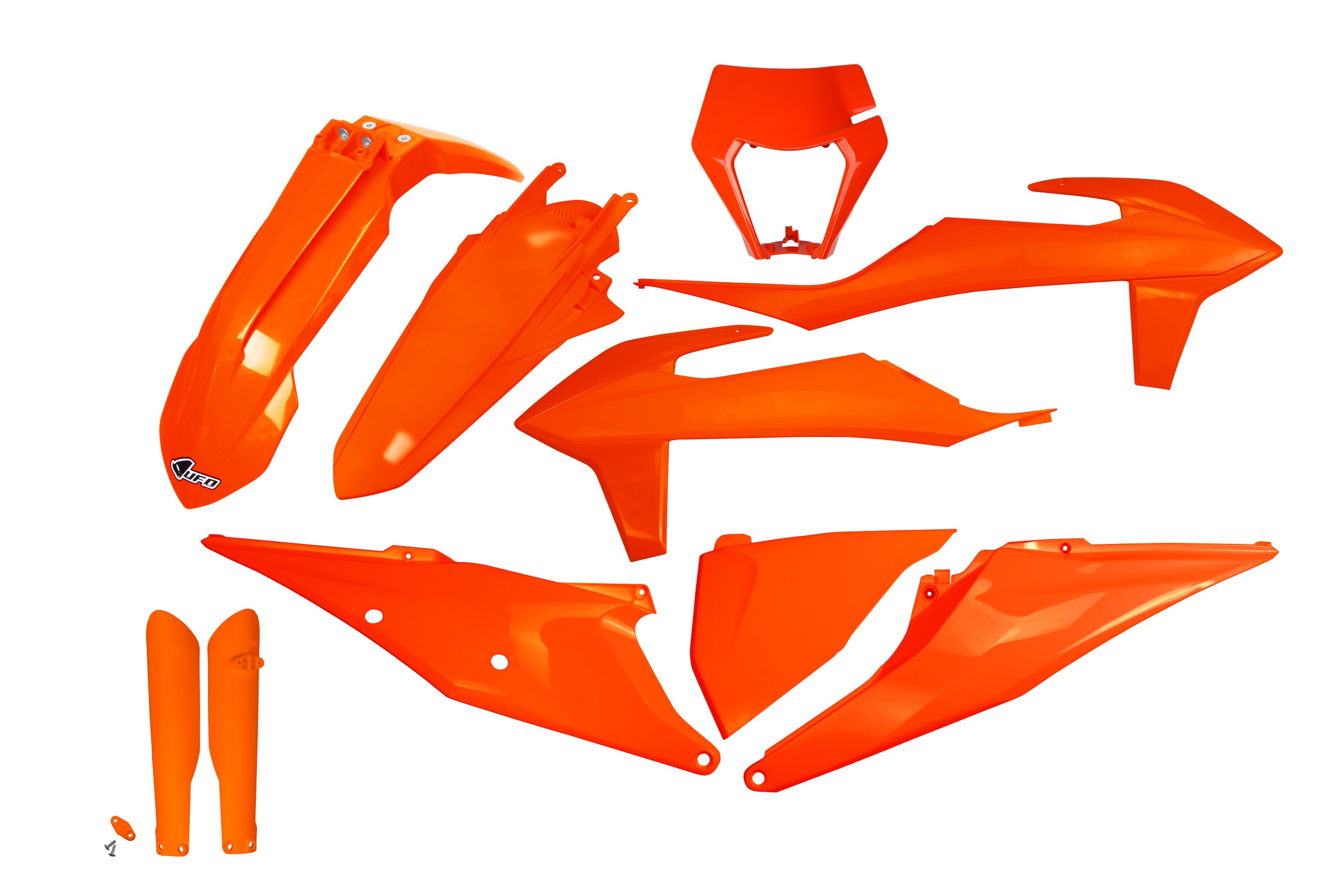 KTM EXC 125 2020-2021 Kits Plastique Sans Protège-fourches