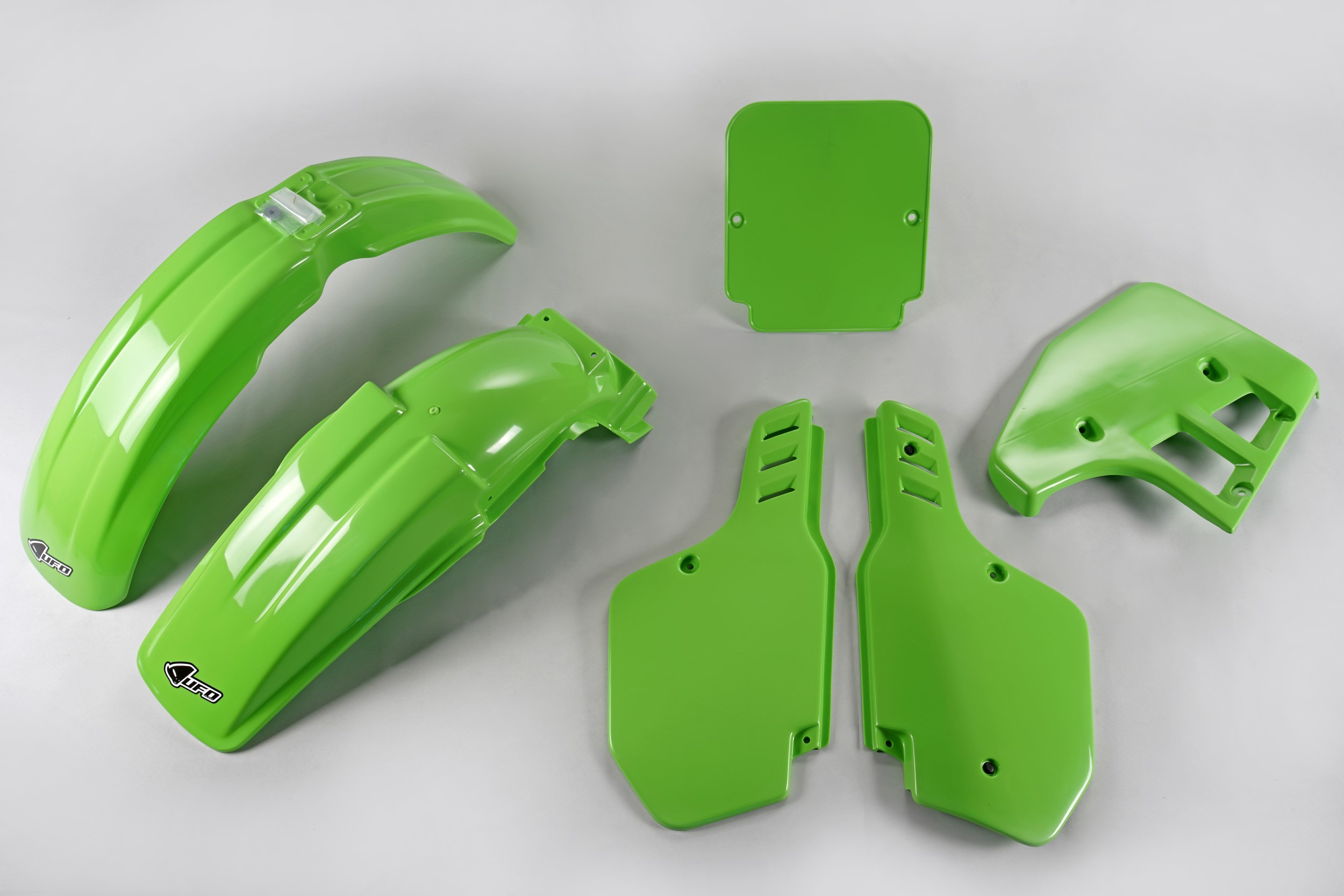 Kawasaki KX 125 1988-1988 Kits Plastique Sans Protège-fourches