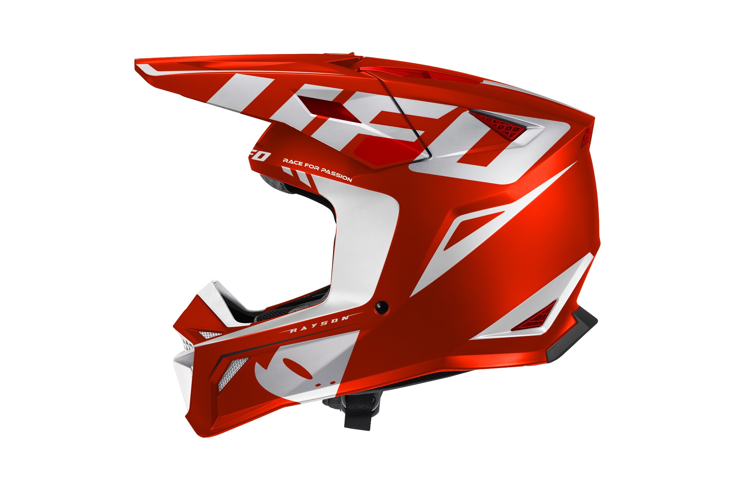 Kit déco Casque RAYSON HE13010 — Rouge