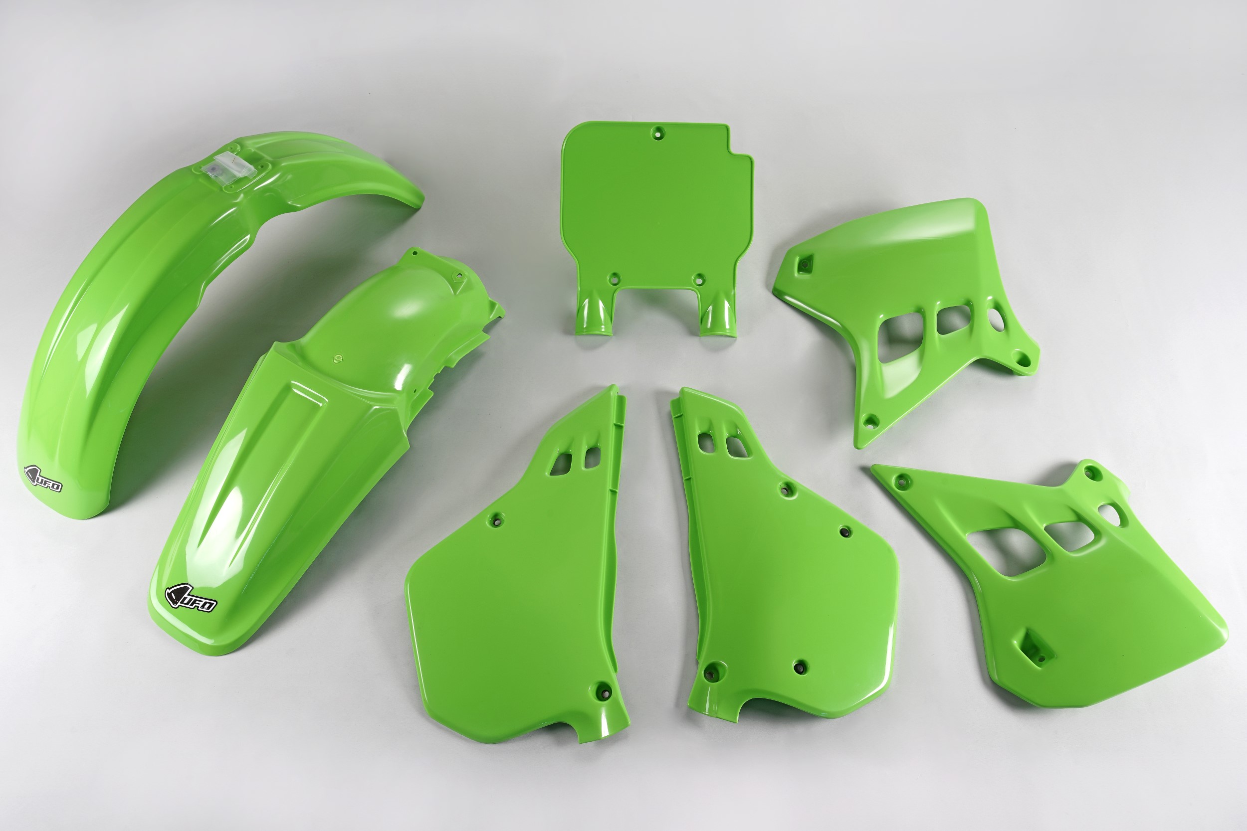 Kawasaki KX 125 1990-1991 Kits Plastique Sans Protège-fourches