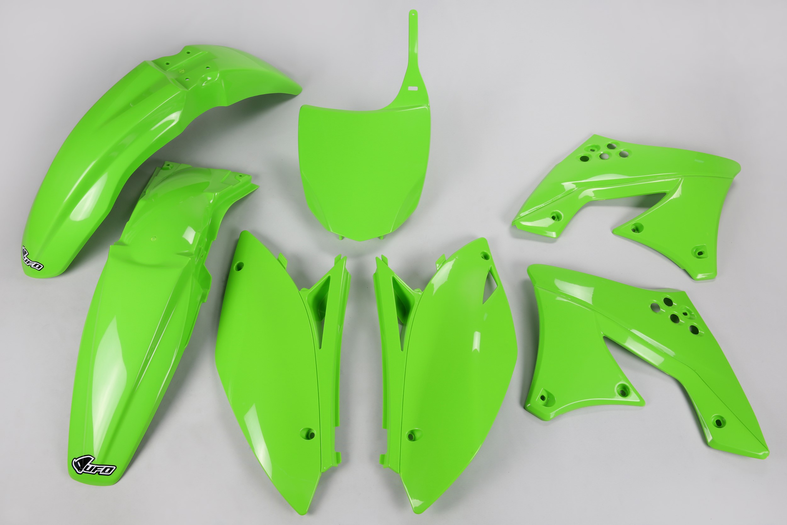 Kawasaki KXF 250 2009-2012 Kits Plastique Sans Protège-fourches