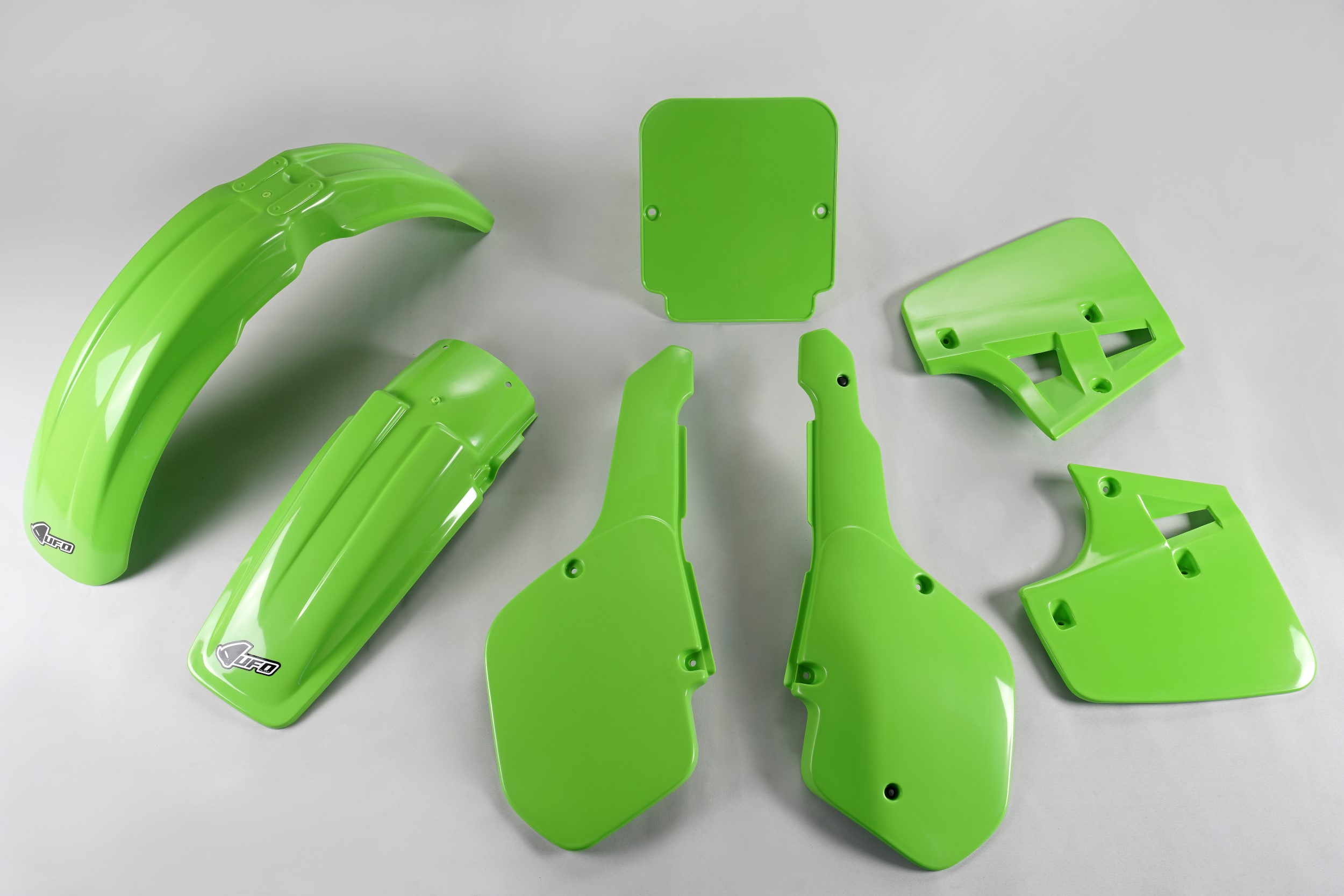 Kawasaki KX 500 1987-1987 Kits Plastique Sans Protège-fourches
