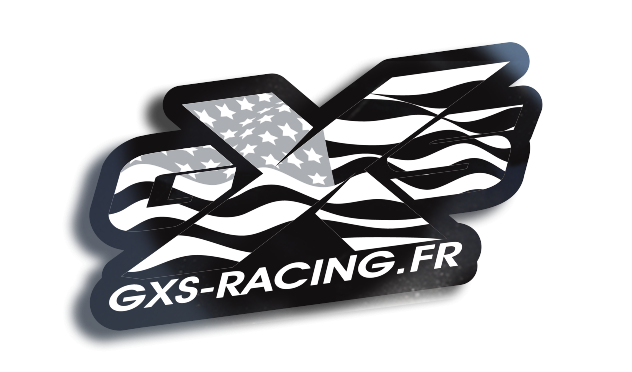 Kit déco Sticker GXS RACING BLACK US