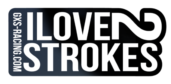 Kit déco Sticker I Love 2 Strokes