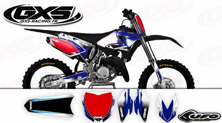 Kit déco Kit déco Yamaha YZ125/250 UFO Plastisque