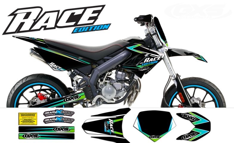 Kit déco kit Déco DERBI DRD RACING 2004-2009 RACE EDITION
