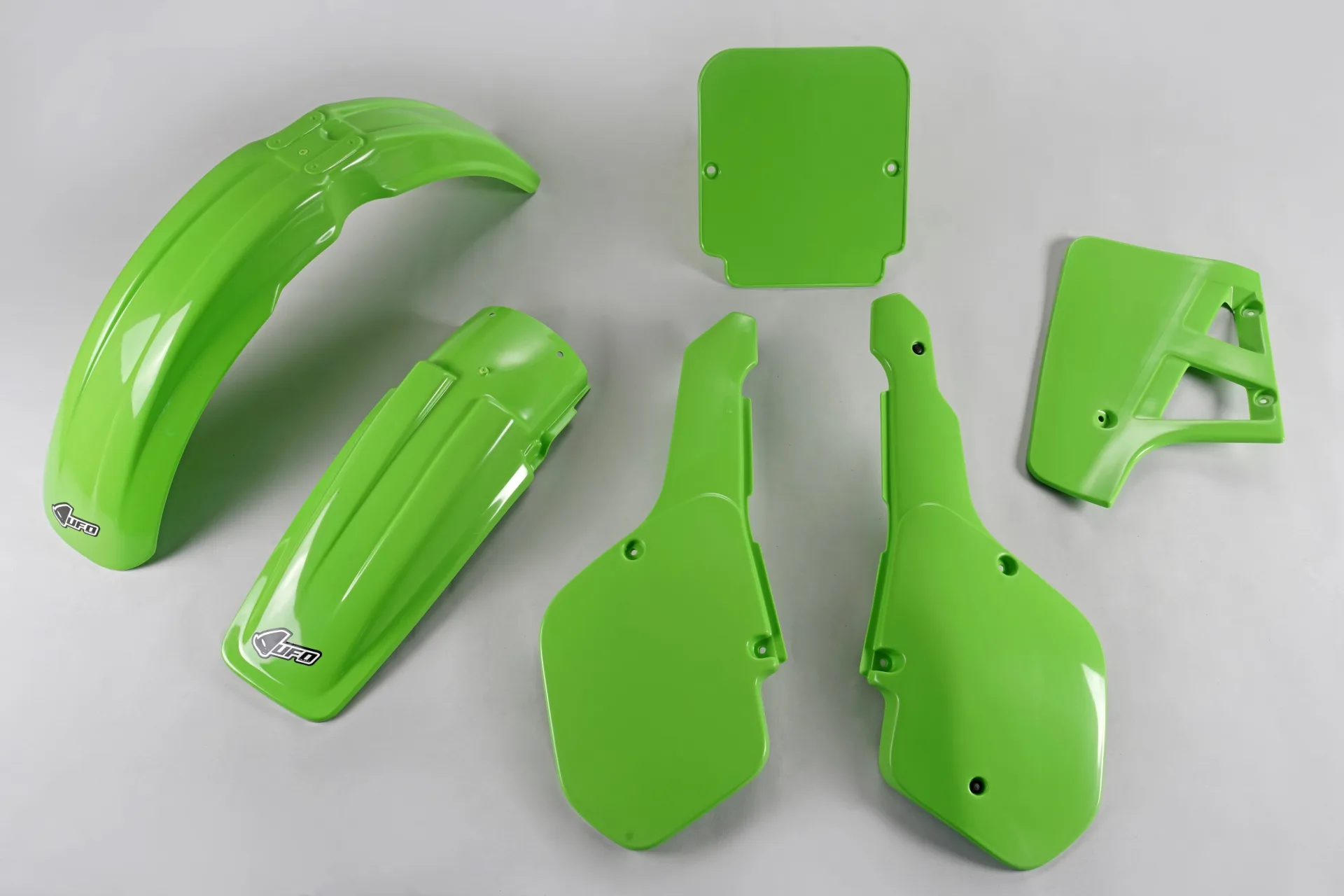 Kawasaki KX 125 1987-1987 Kits Plastique Sans Protège-fourches