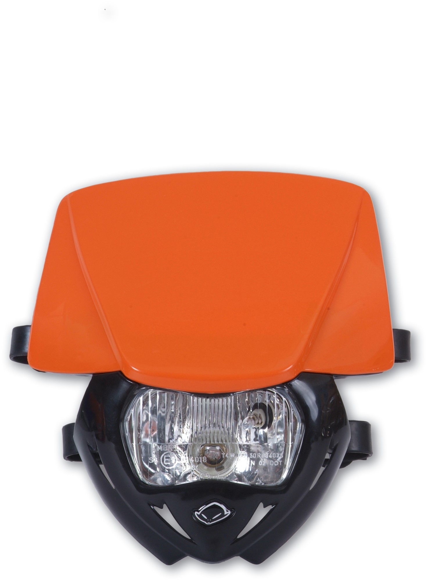 Kit déco Phare Panther bicolore 12V 35/W (homologué) PF01709 — orange/noir