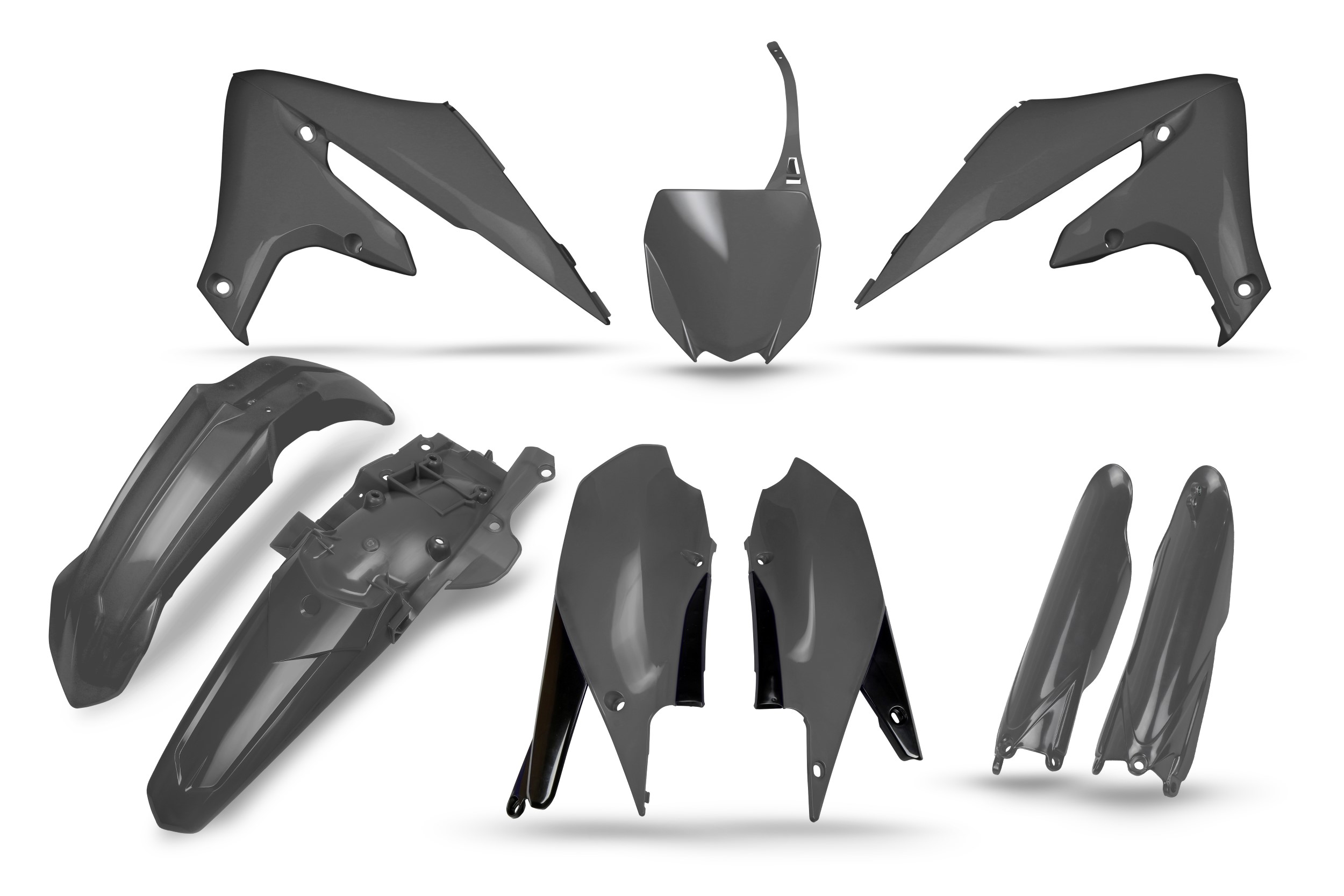 Kit déco Yamaha YZF 250 2019 2023 Kits plastique sans protège-fourches