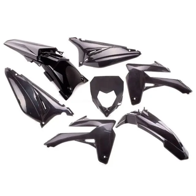 Kit déco Kit de plastiques Sherco 50 SM-R/SE-R / SM-RS/SE-RS — Noir