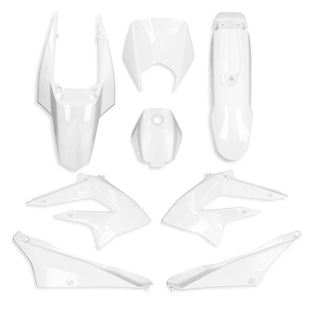 Kit déco Kit carénages Derbi Senda DRD Racing/X-Treme 11-17 — Blanc