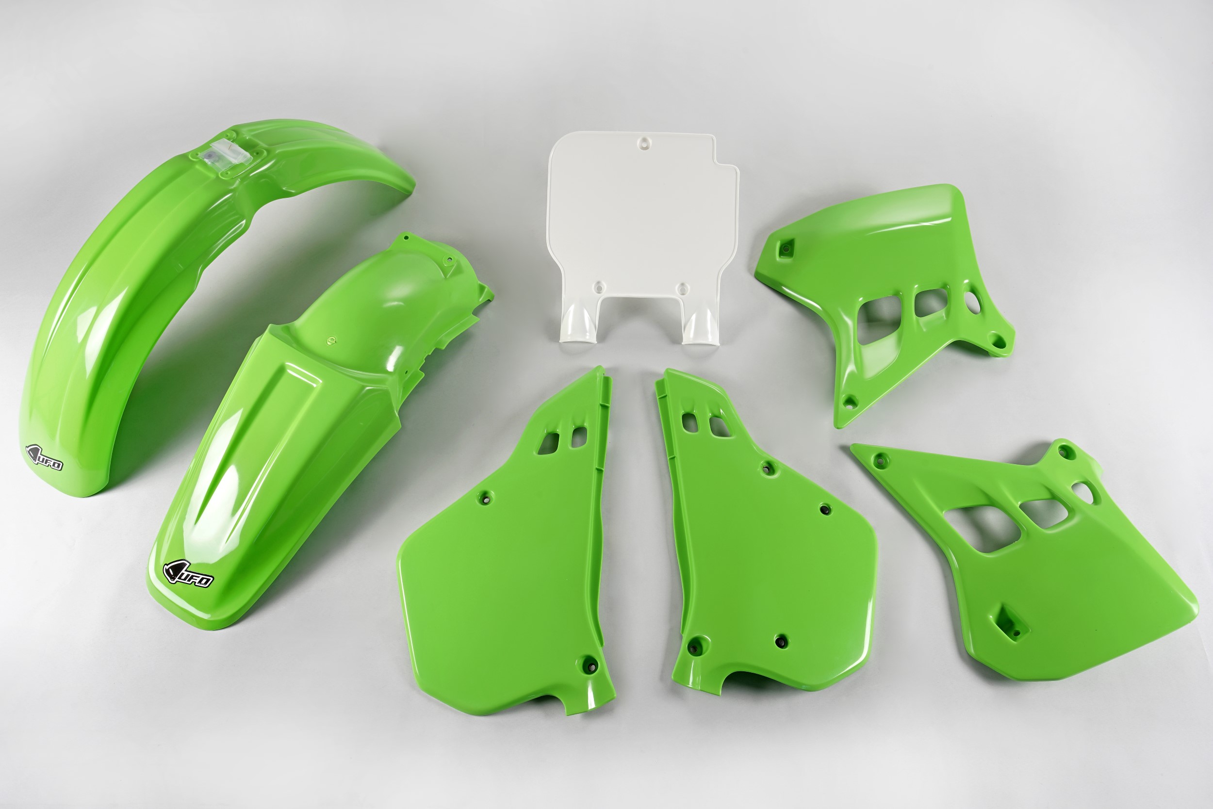 Kawasaki KX 125 1990-1991 Kits Plastique Sans Protège-fourches